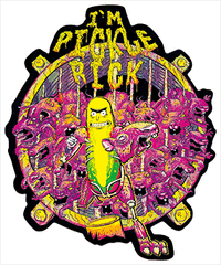 3D Stickers - Rick & Morty