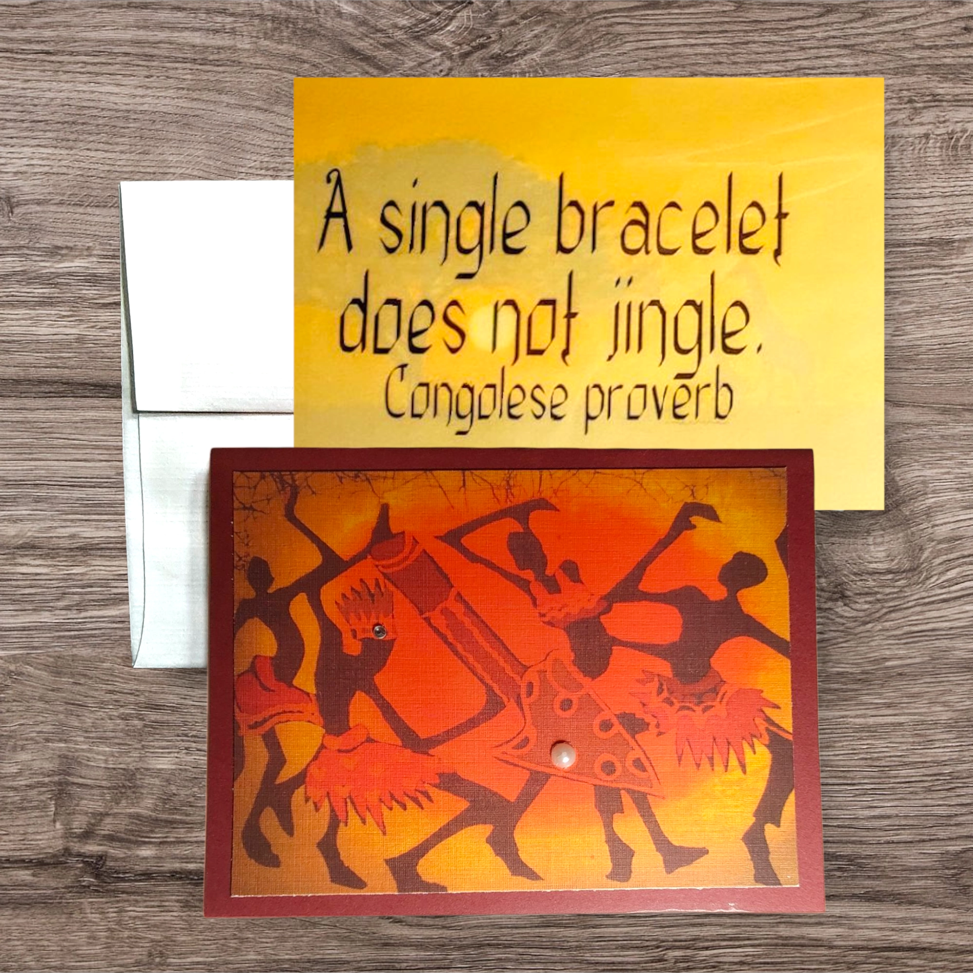 African Artists Greeting Card Set