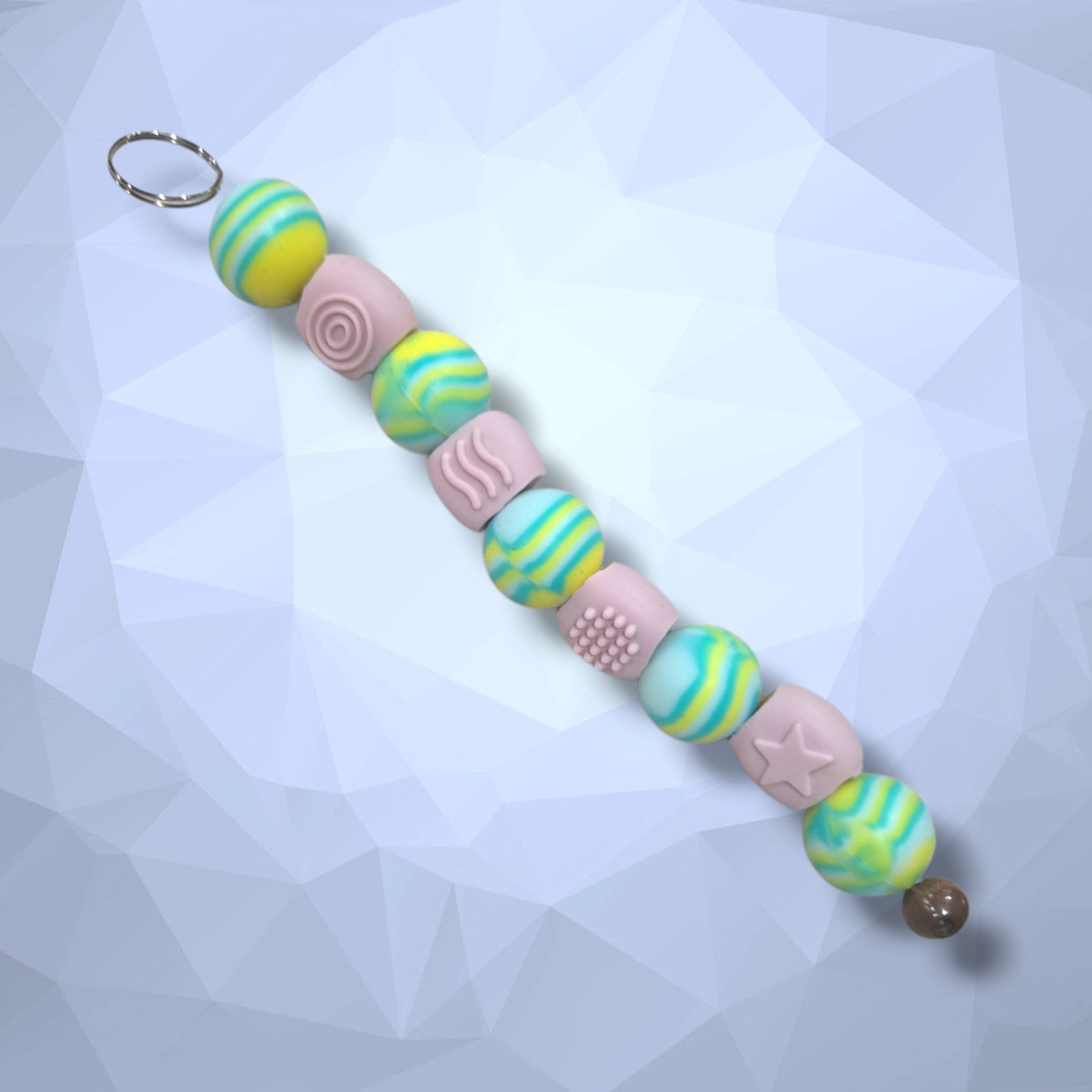 Silicone Fidget Keychain