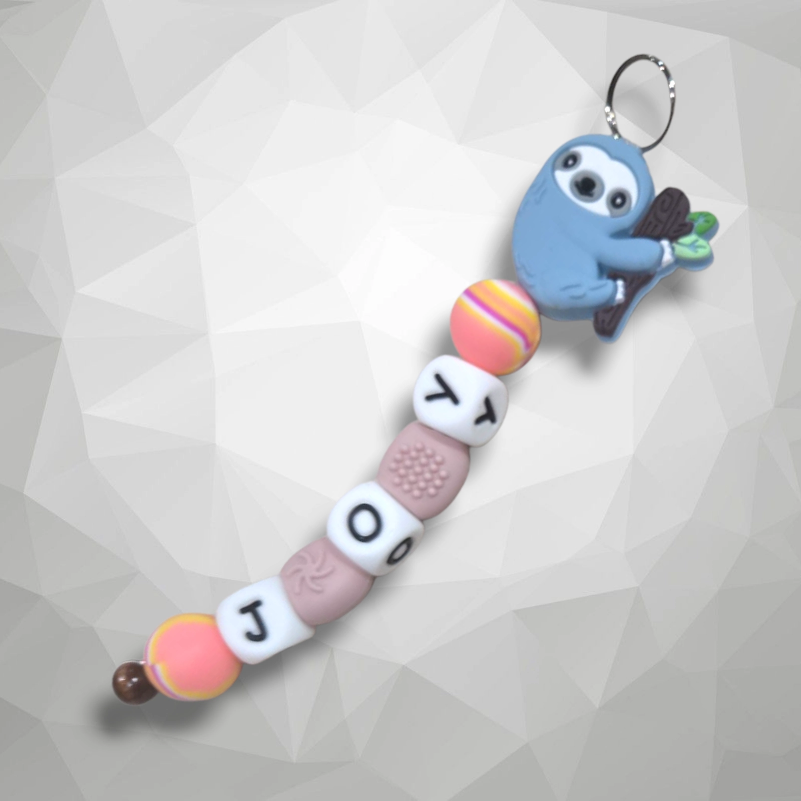 Silicone Fidget Keychain