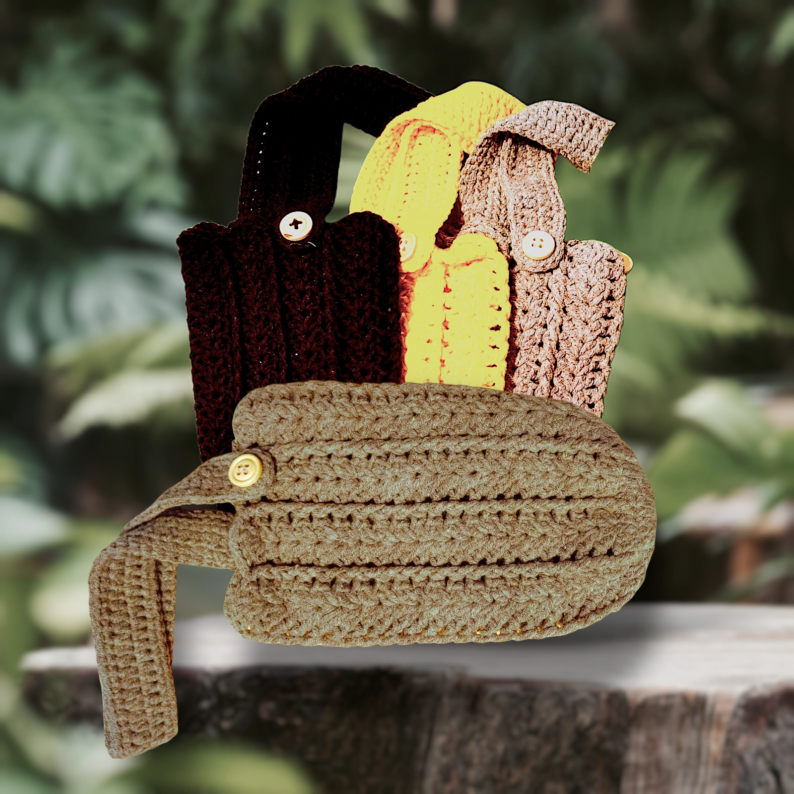 Crocheted Wallet Or Phone Holders