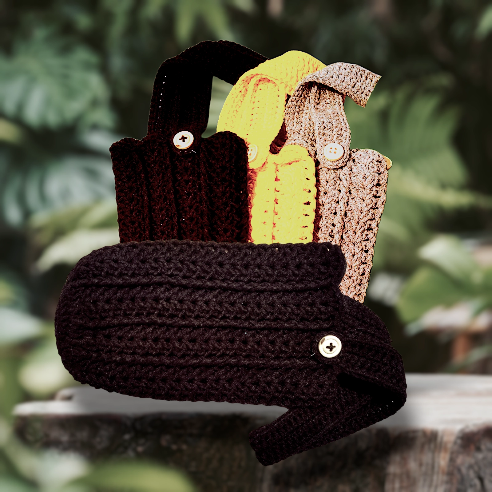 Crocheted Wallet Or Phone Holders