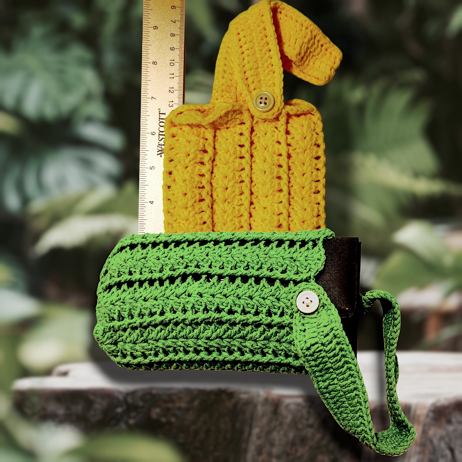 Crocheted Wallet Or Phone Holders