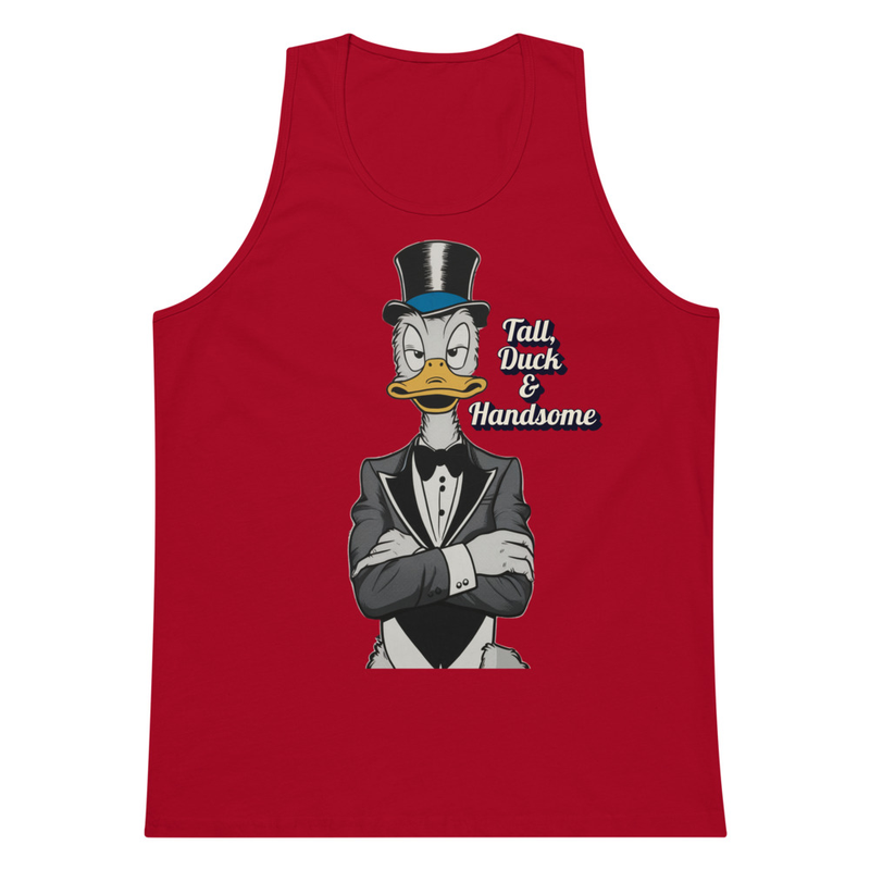 Tall, Duck & Handsome Men’s premium tank top