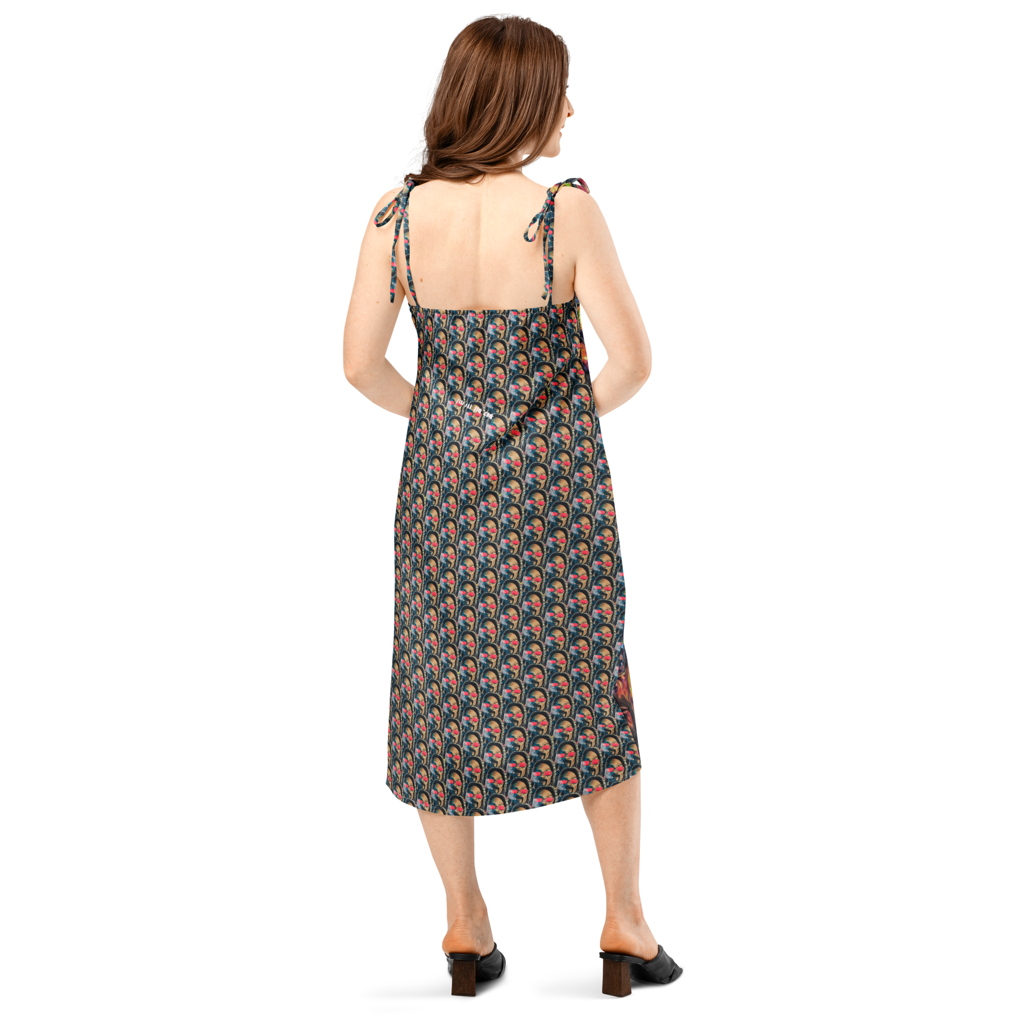 Tie-strap midi Snoop dress