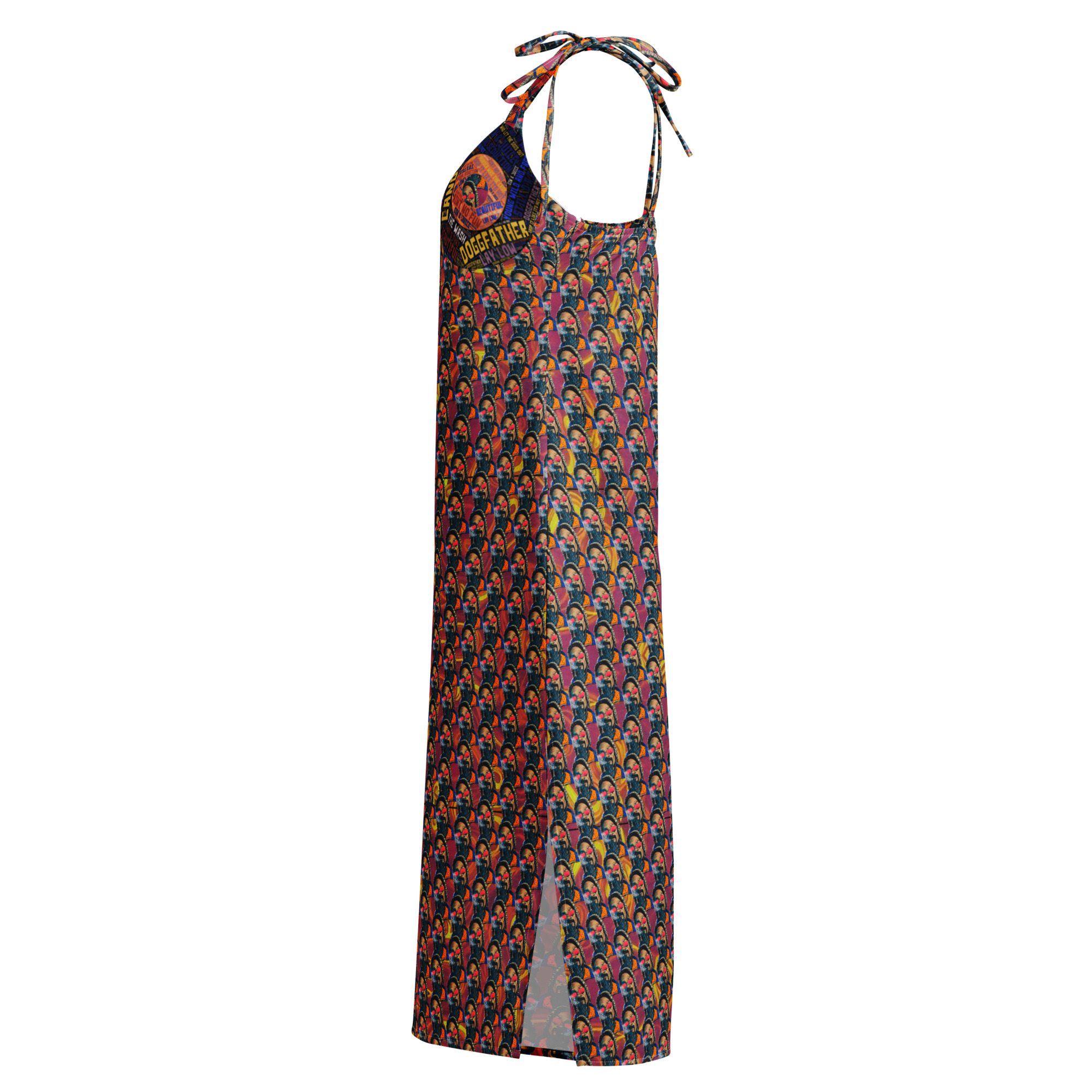 Tie-strap midi Snoop dress 2