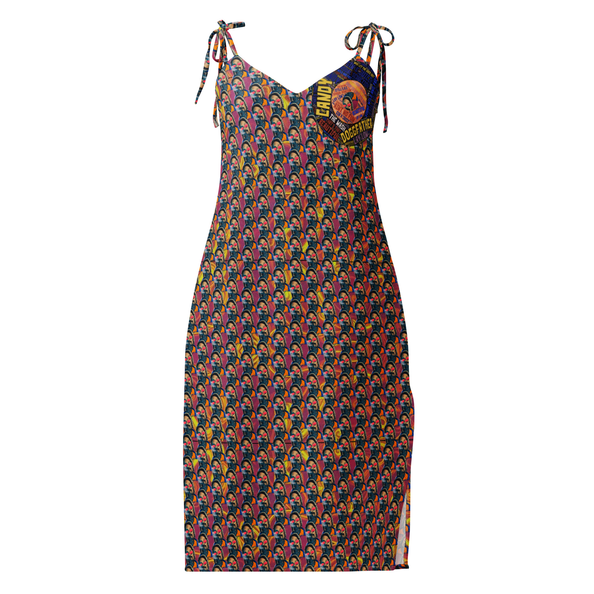 Tie-strap midi Snoop dress 2