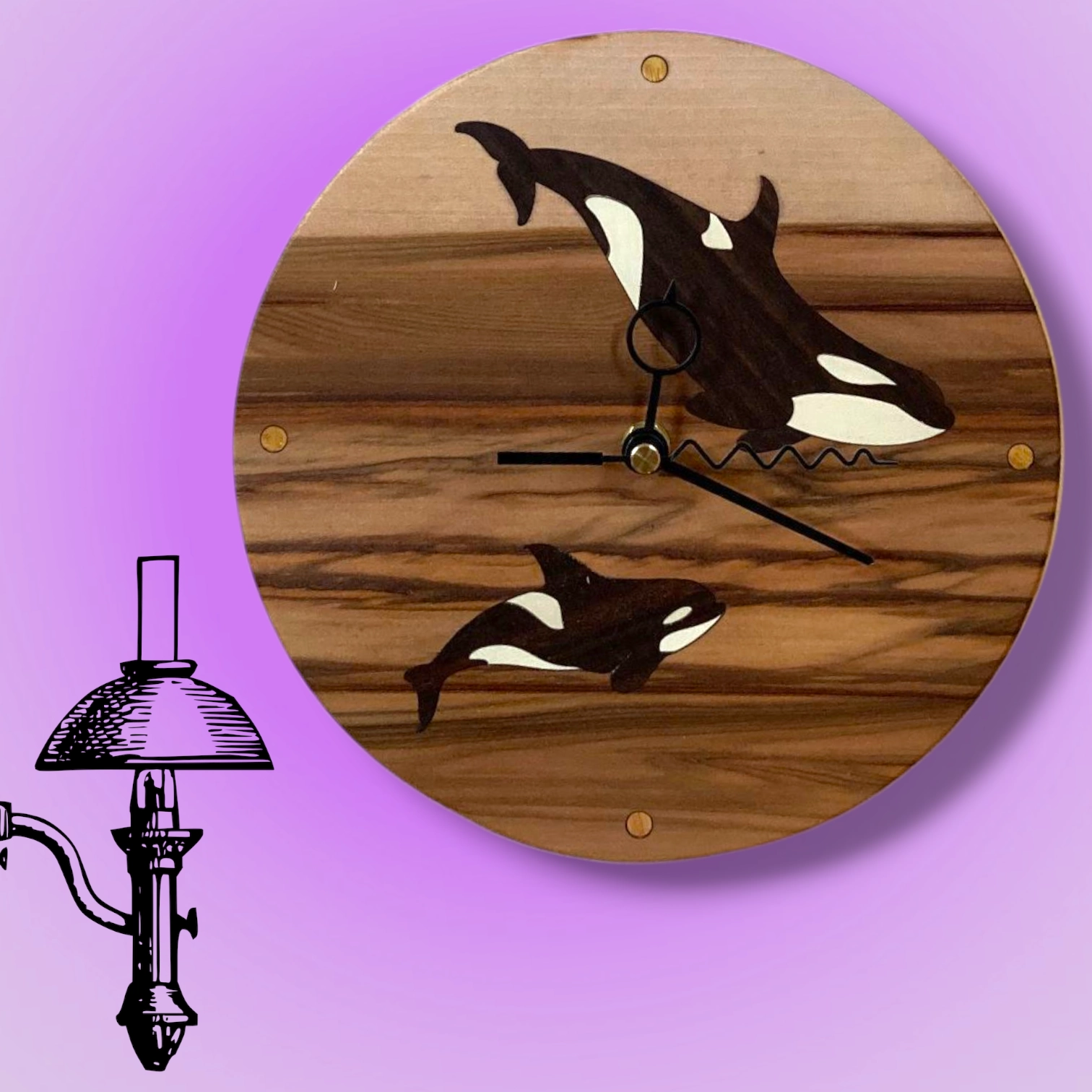 Marquetry Clocks - Wholesale