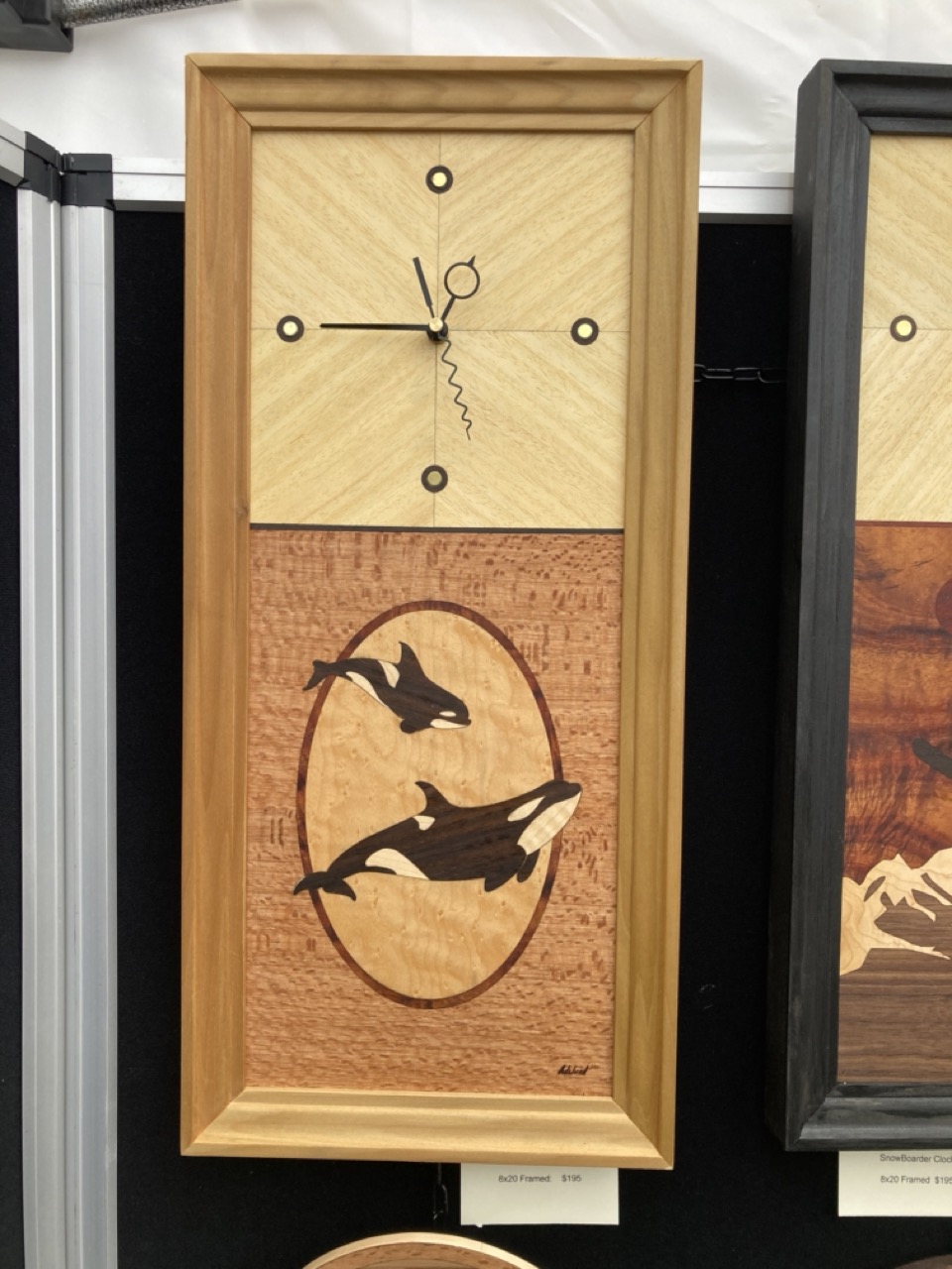 Marquetry Wall Clocks