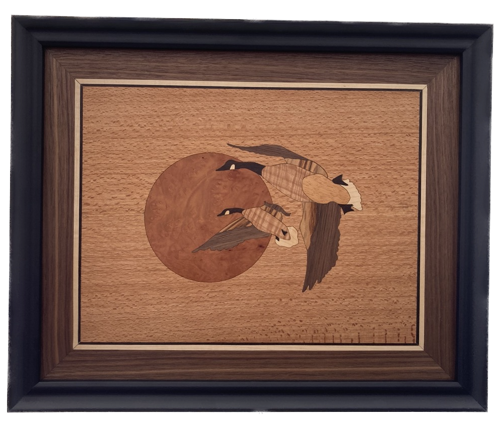 Large Marquetry Art