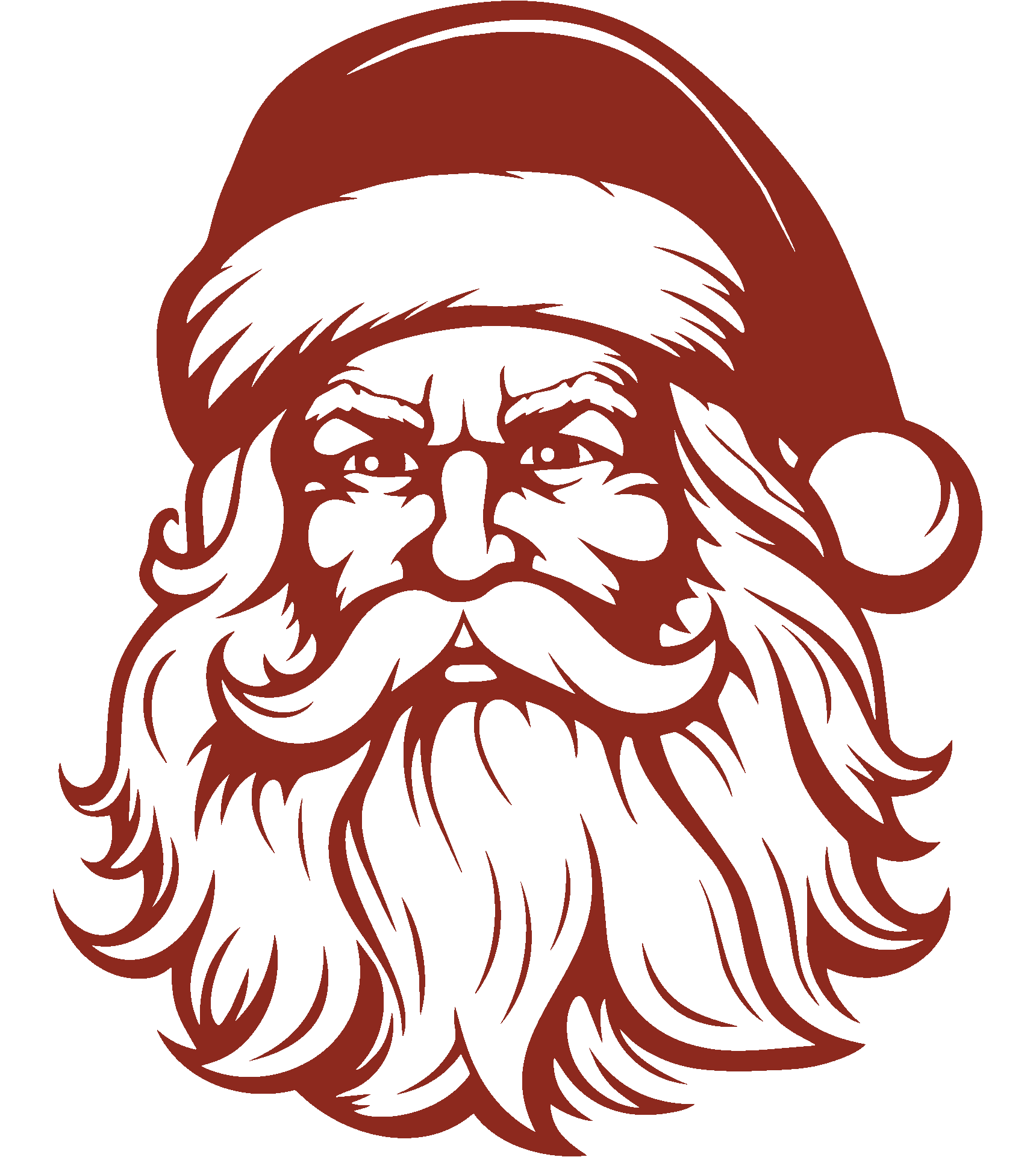 15 Vintage Santa patterns - Digital download