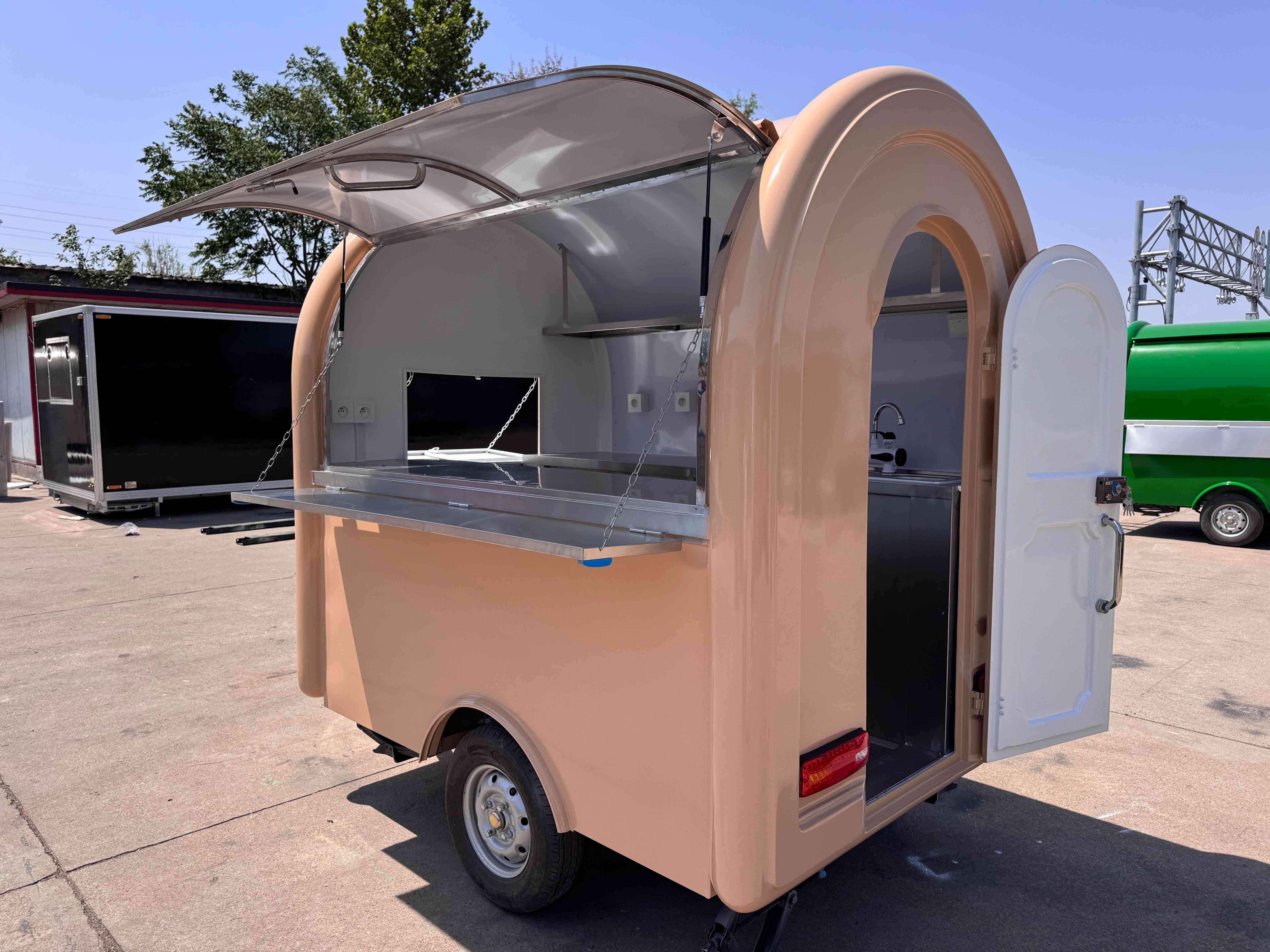 Remorque alimentaire RL-FR220 Beige