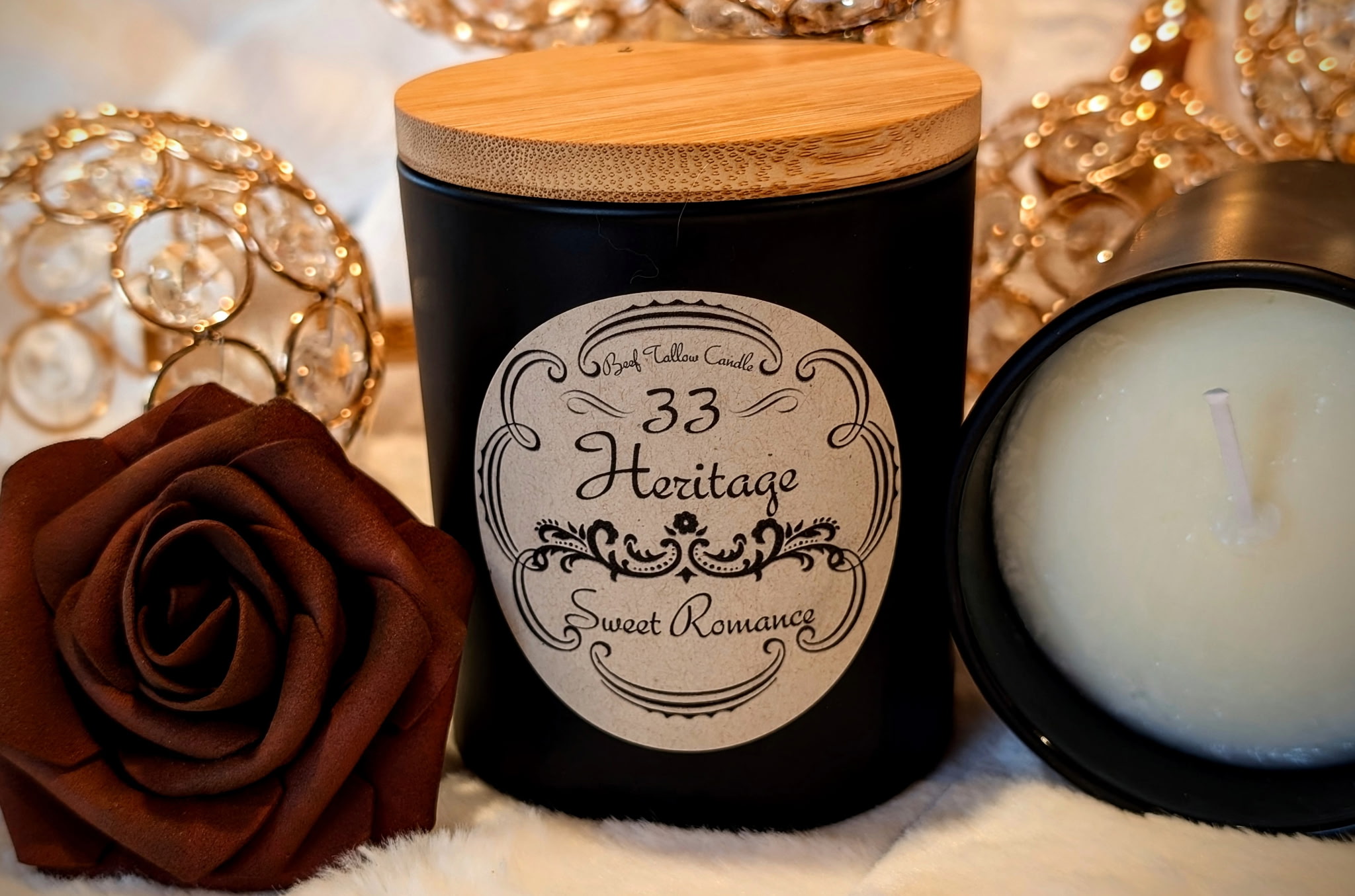 Sweet Romance Tallow Candle