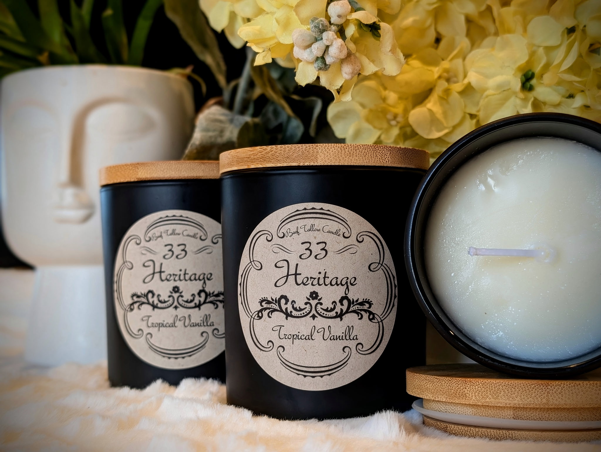 Tropical Vanilla Tallow Candle