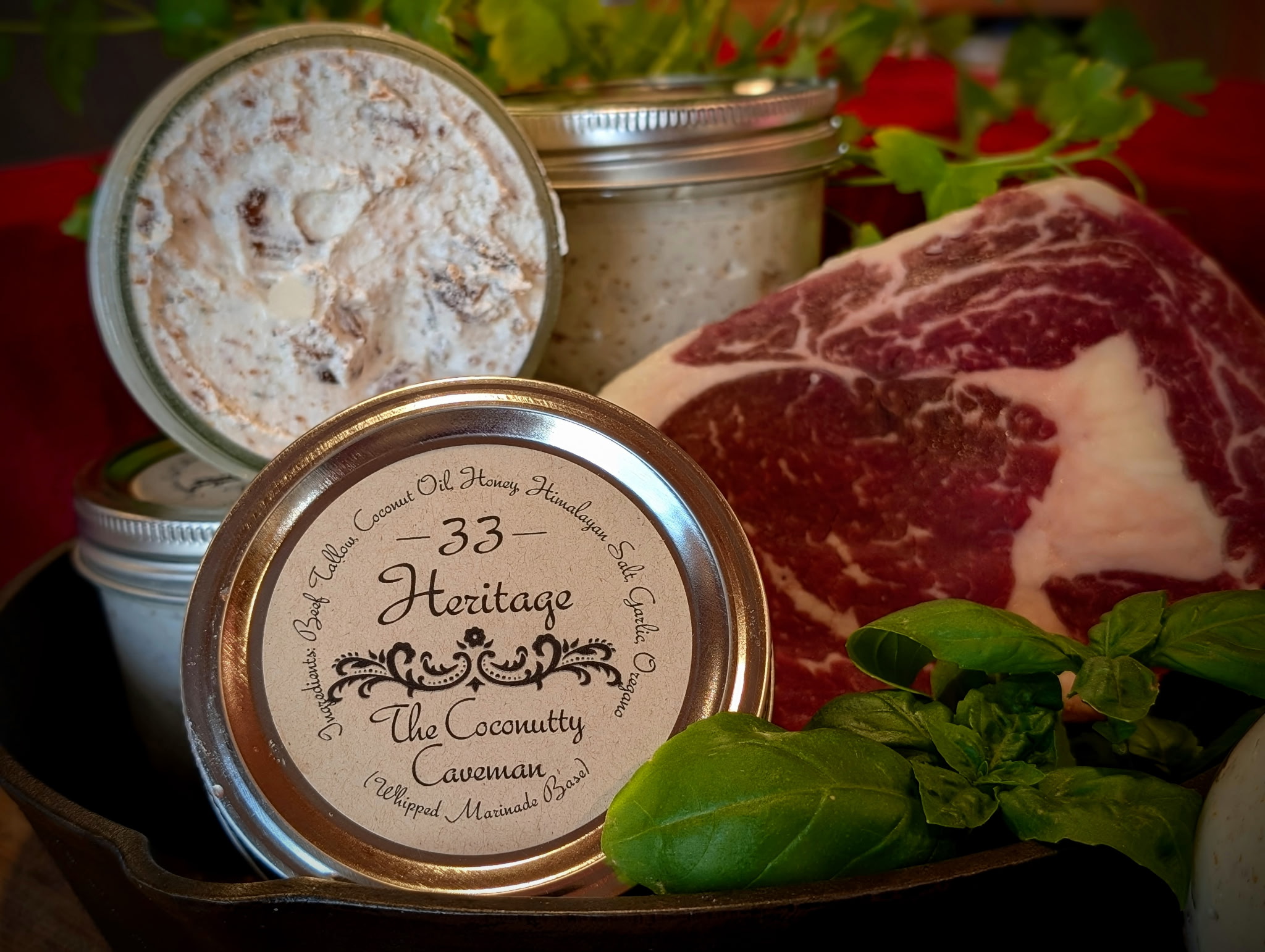 The Coconutty Caveman Tallow Rub
