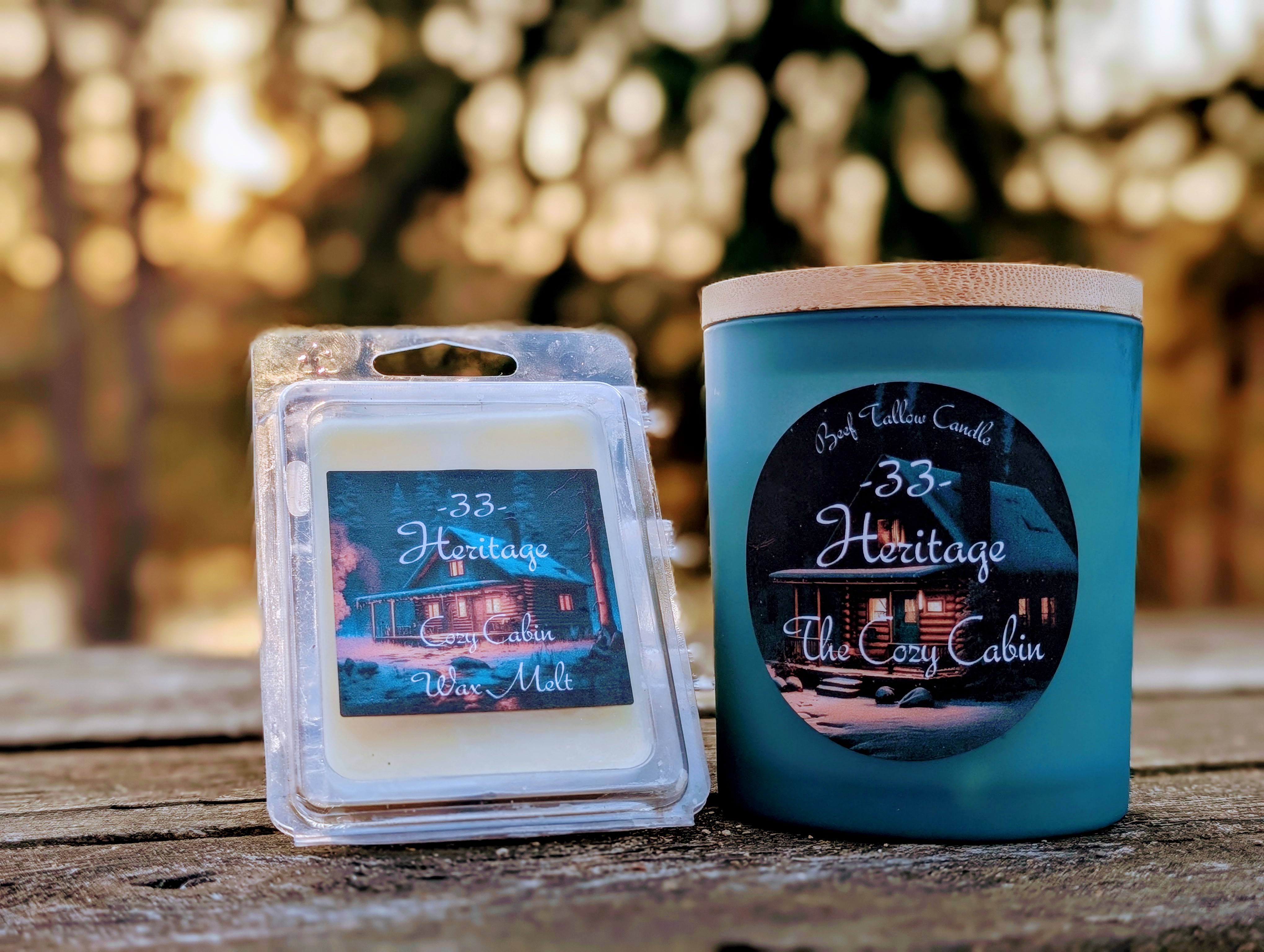 Cozy Cabin Tallow Candle