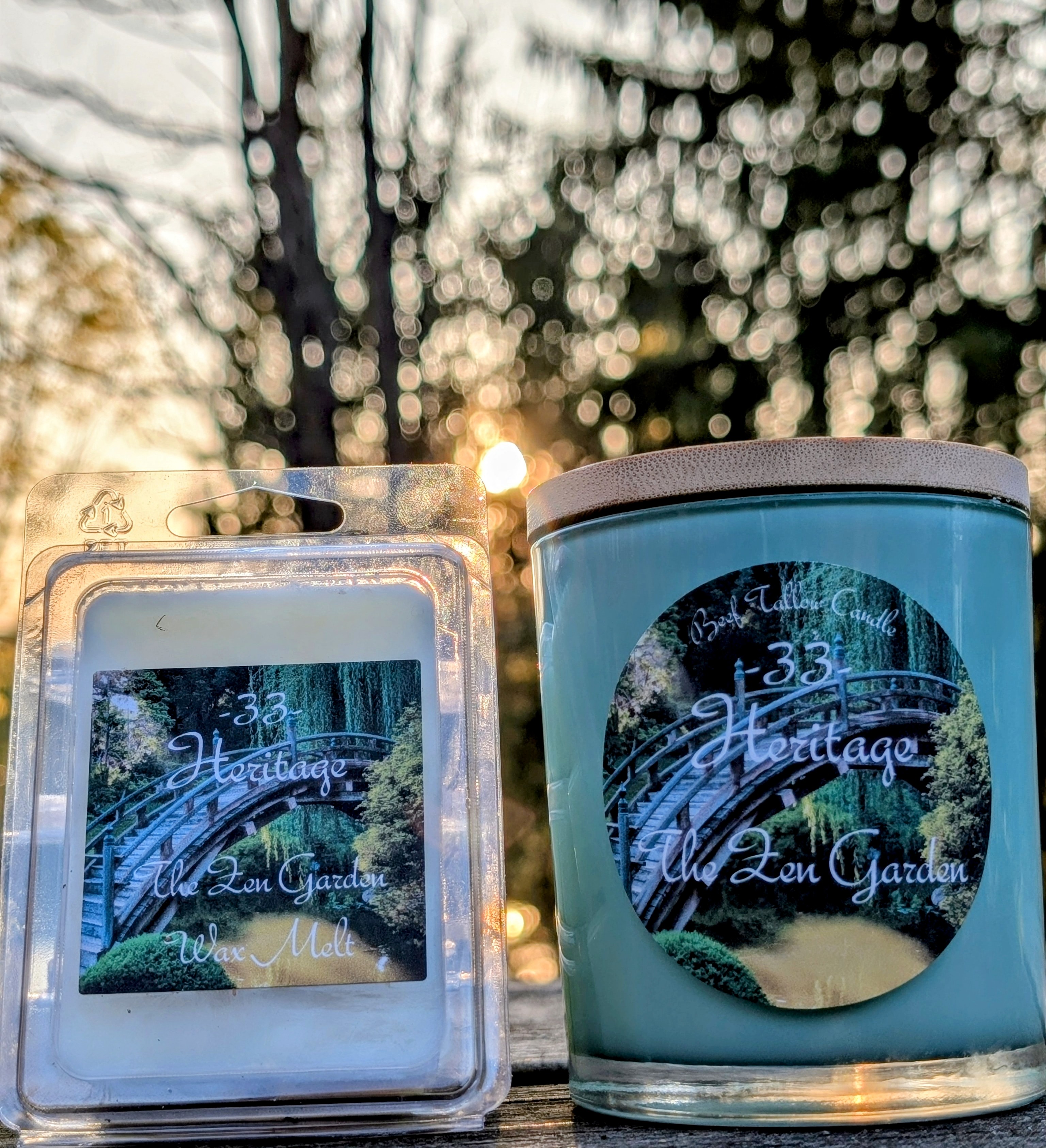 The Zen Garden Tallow Candle