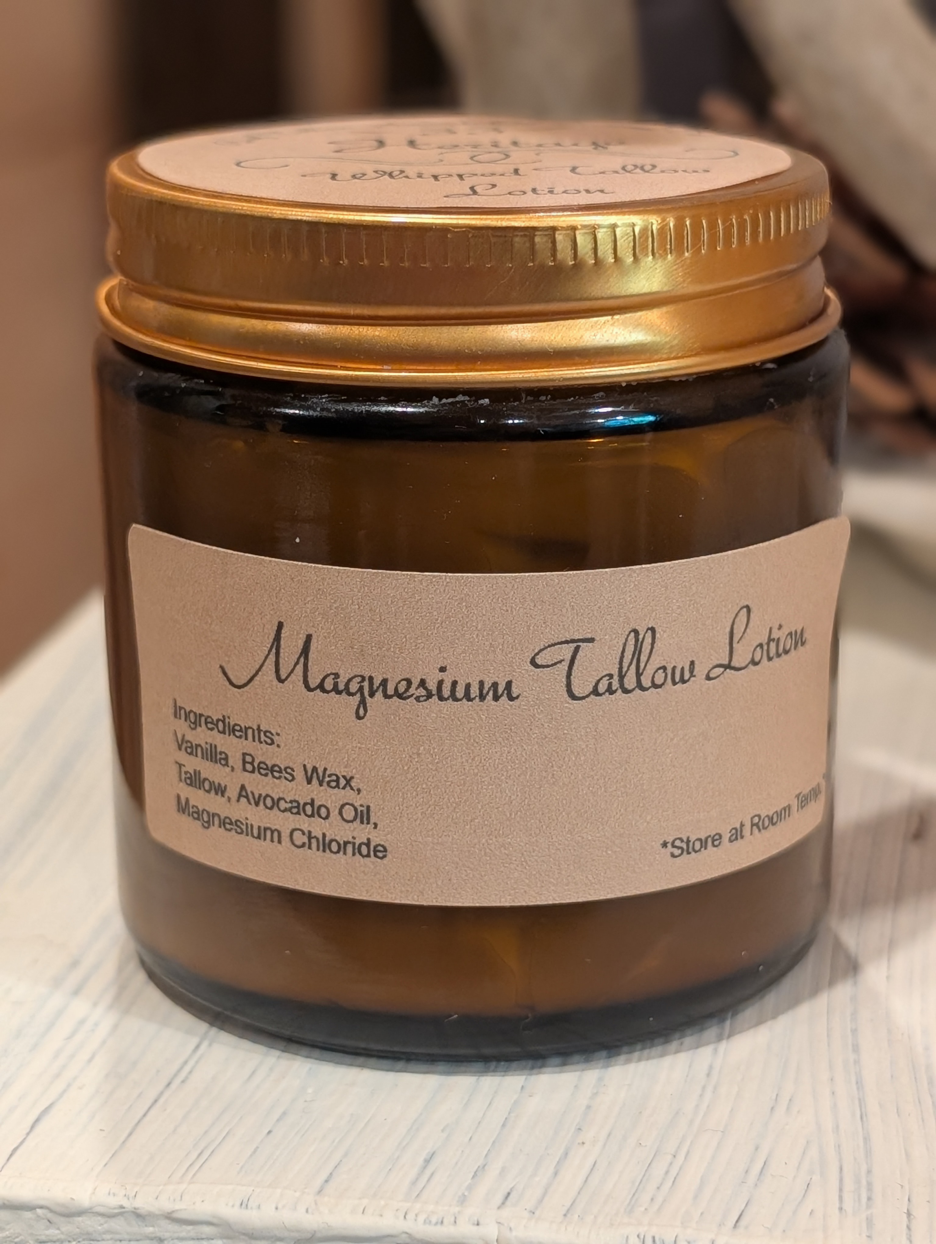 Magnesium Tallow Lotion