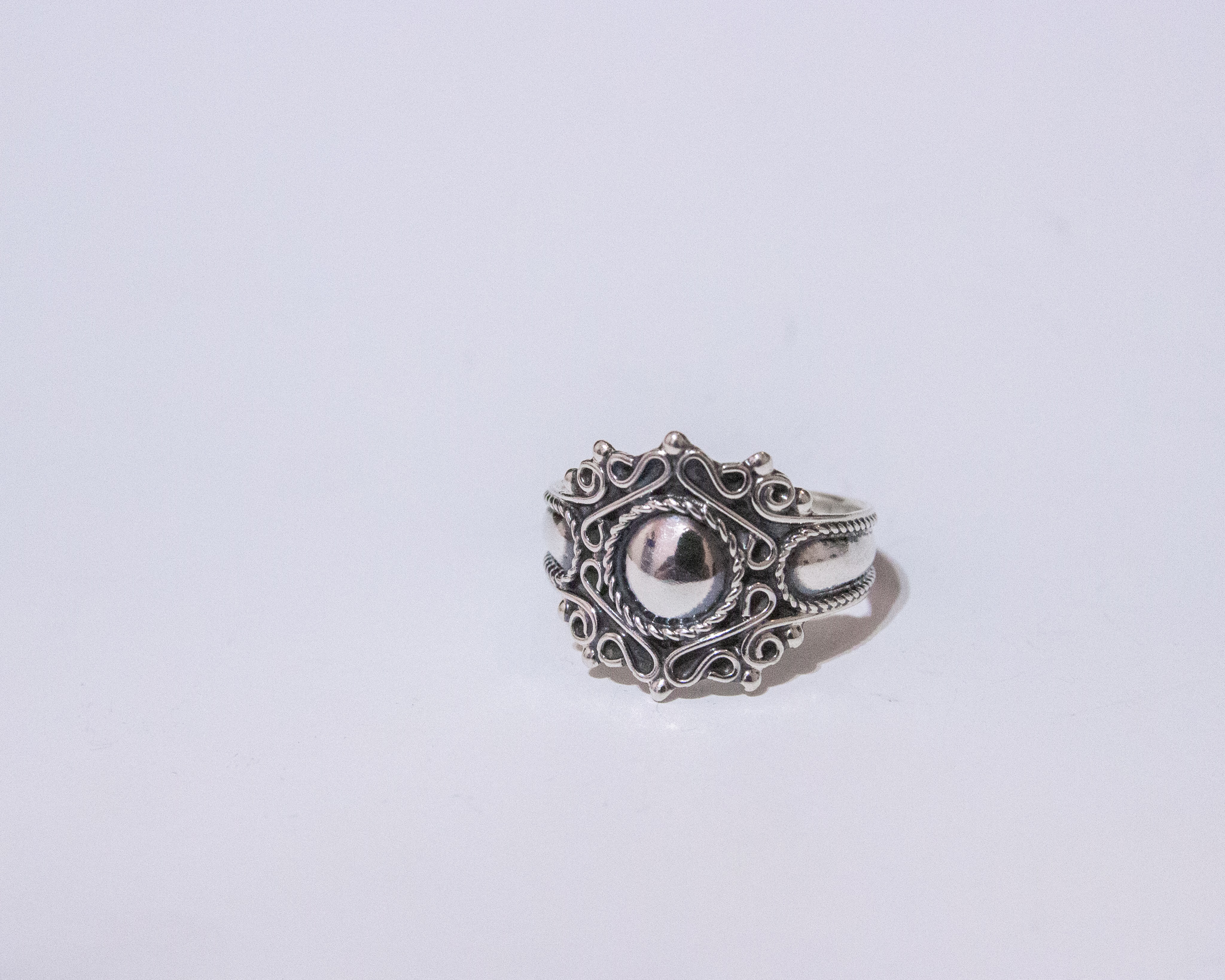 Anillo de plata