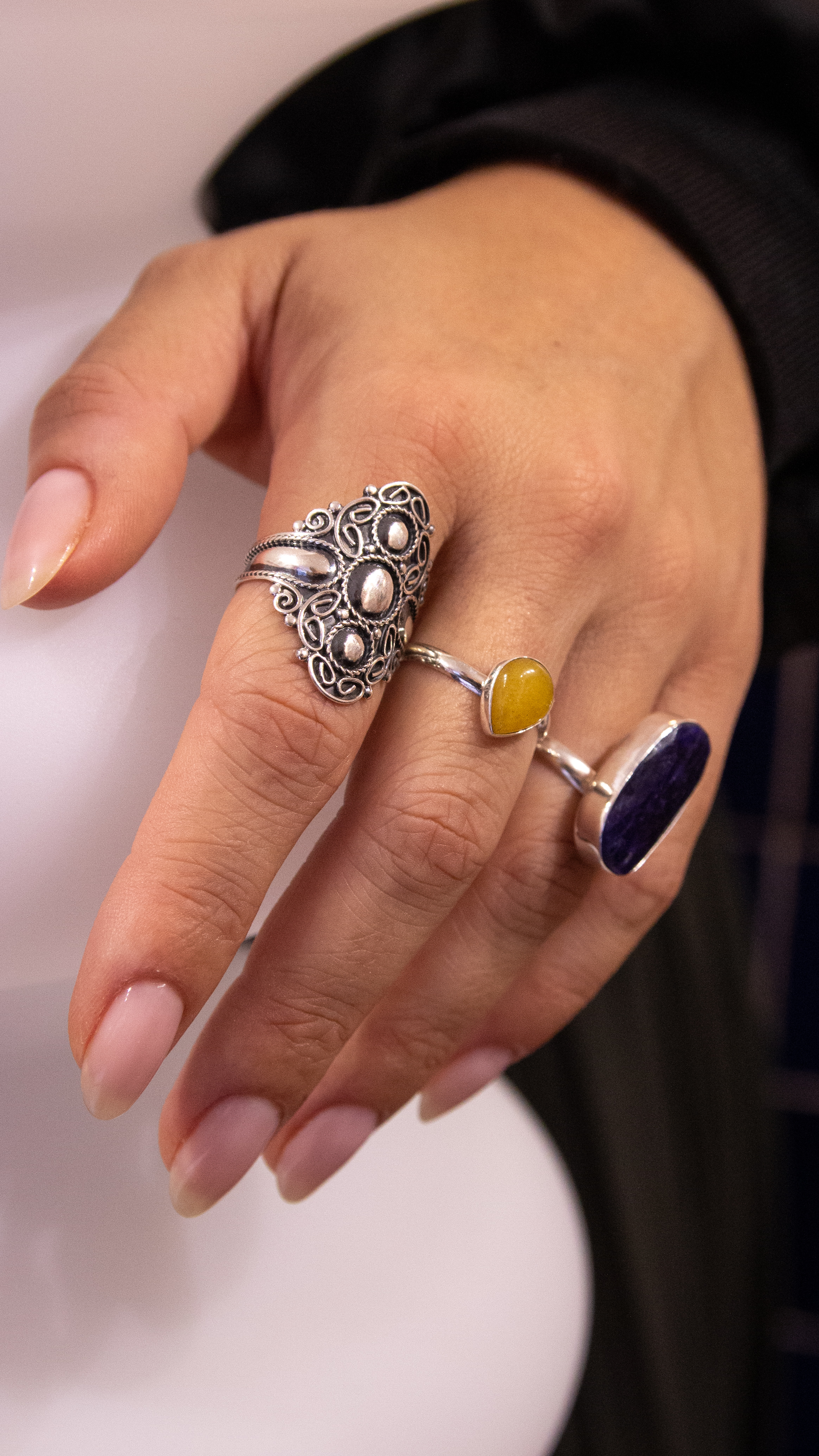Anillo de plata