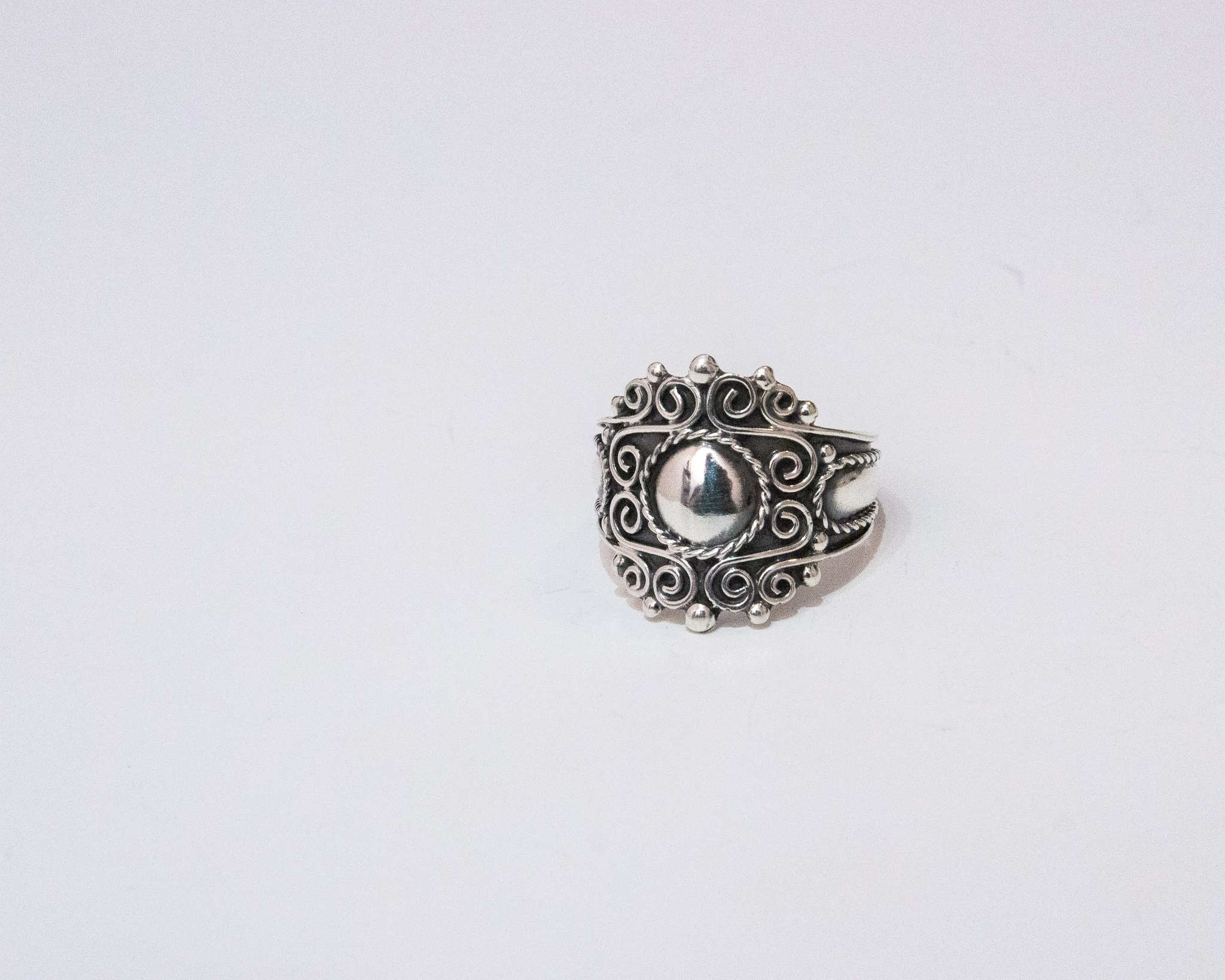Anillo de plata