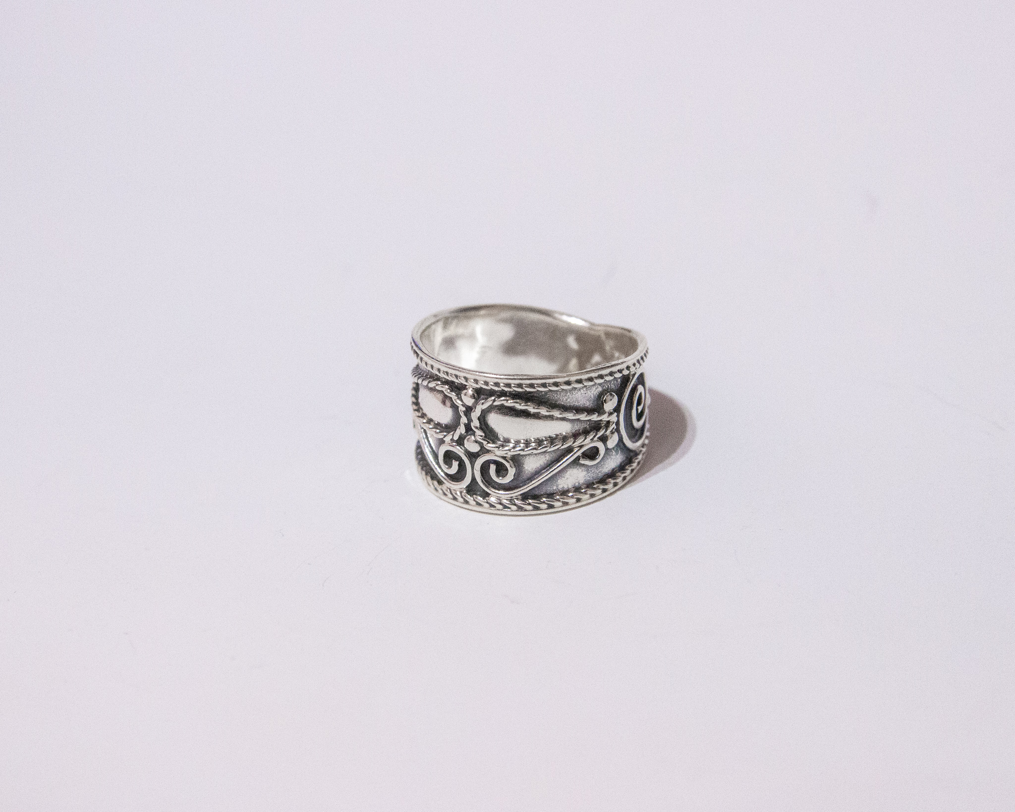 Anillo de plata