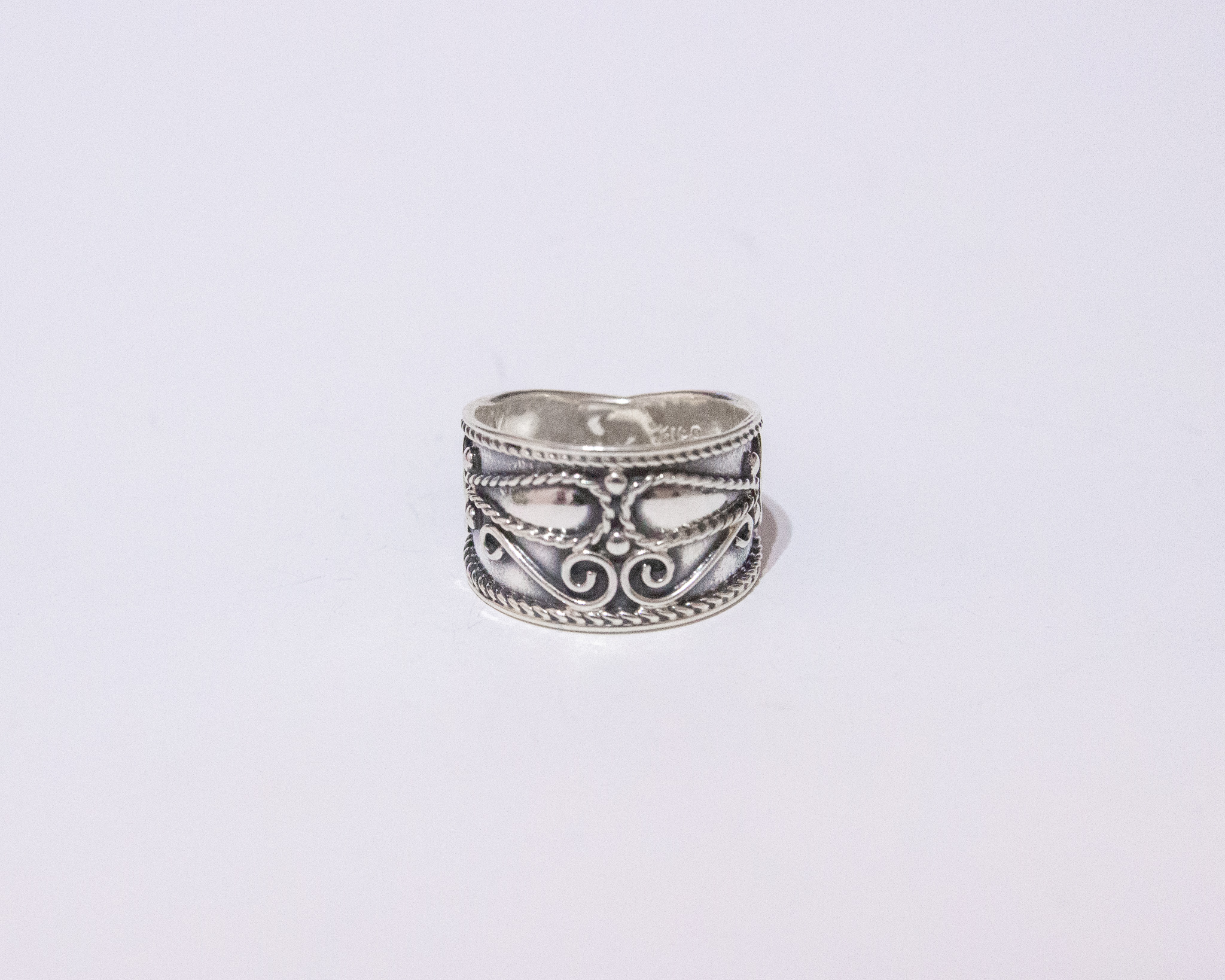 Anillo de plata