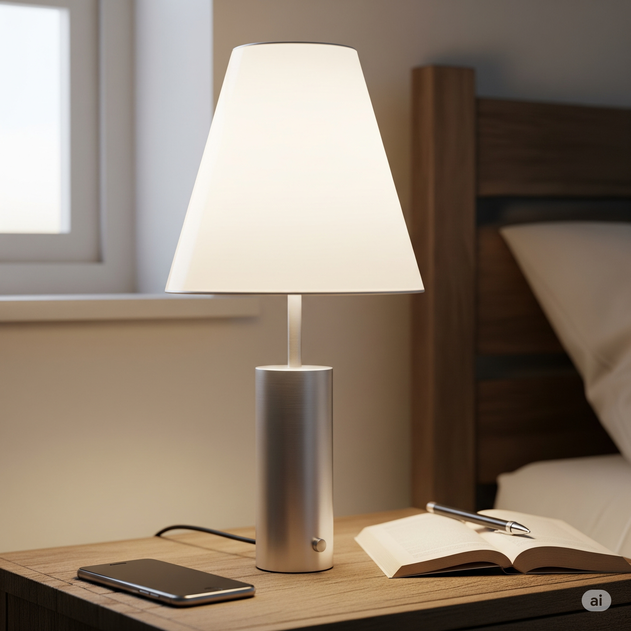 Luminária de cabeceira