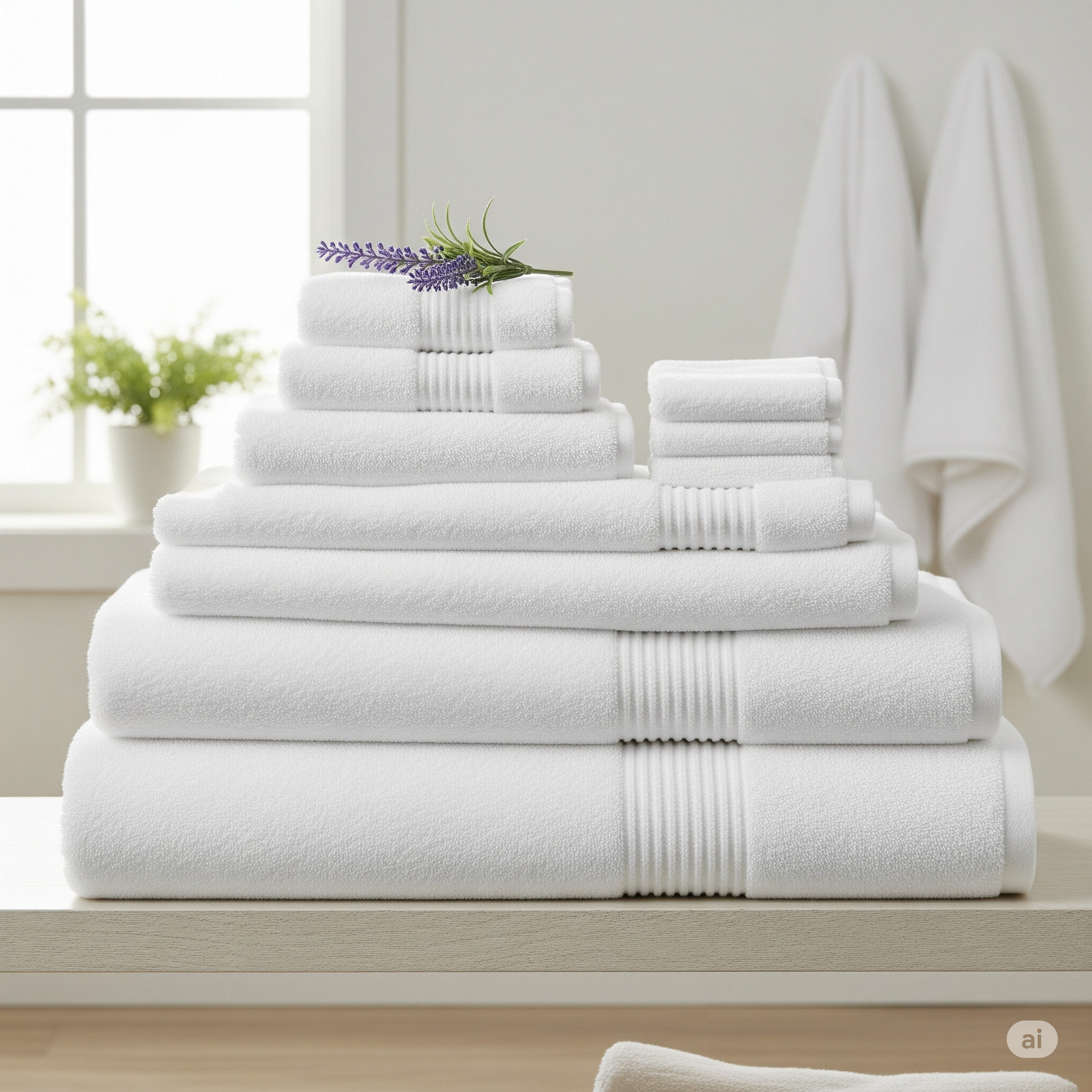 Kit toalhas de banho e rosto