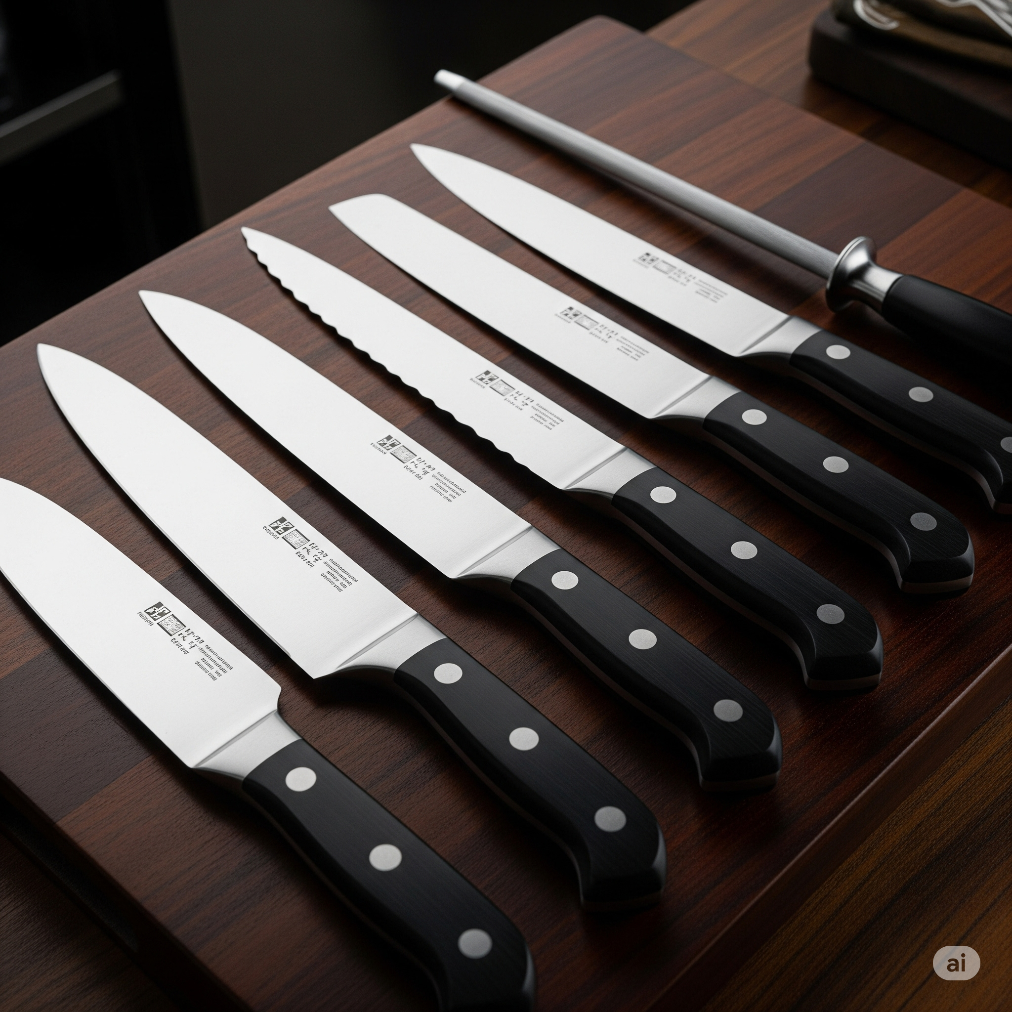 Jogo de facas profissionais