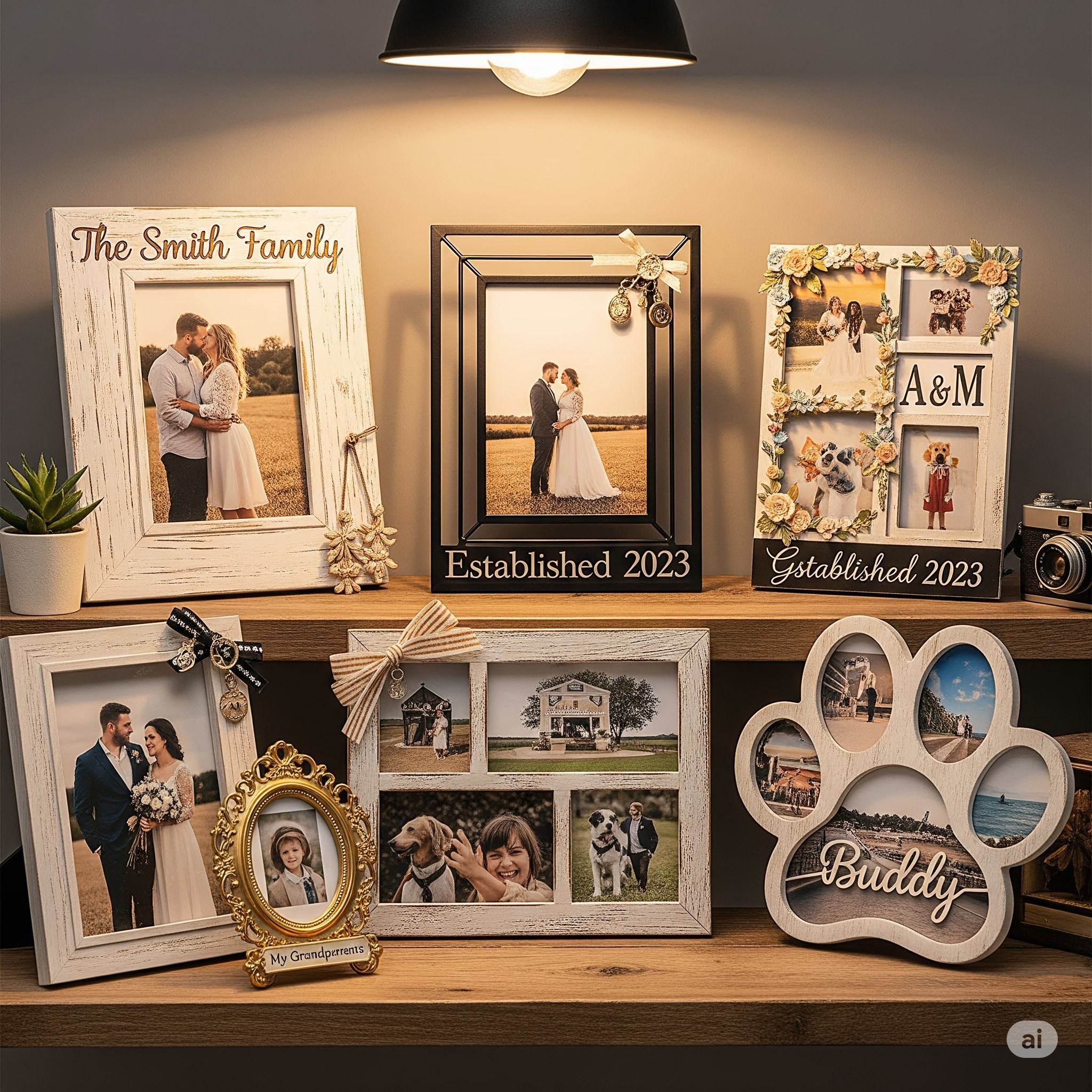 Porta-retratos personalizados