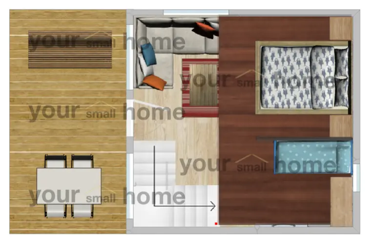 Self-Contained Studio With Loft