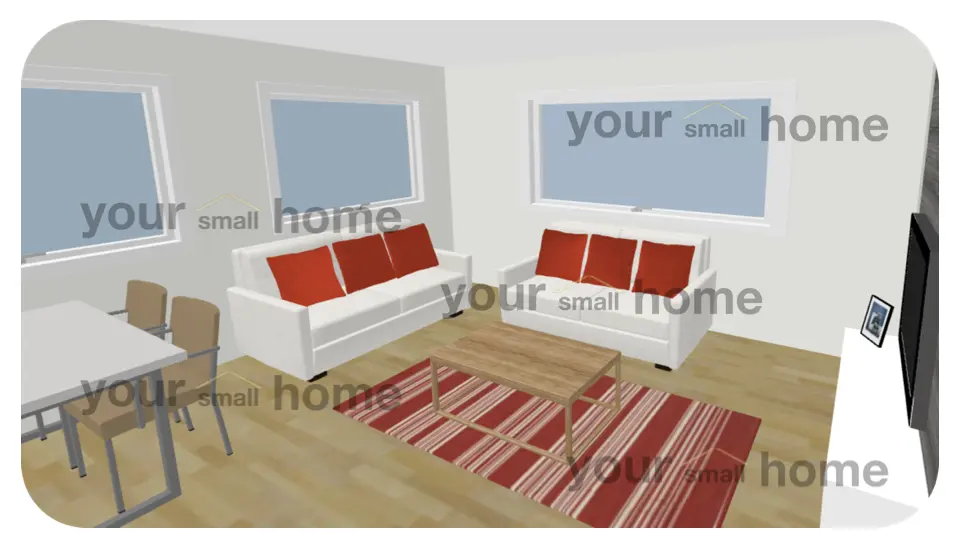 Two Bedroom, Container Style Home