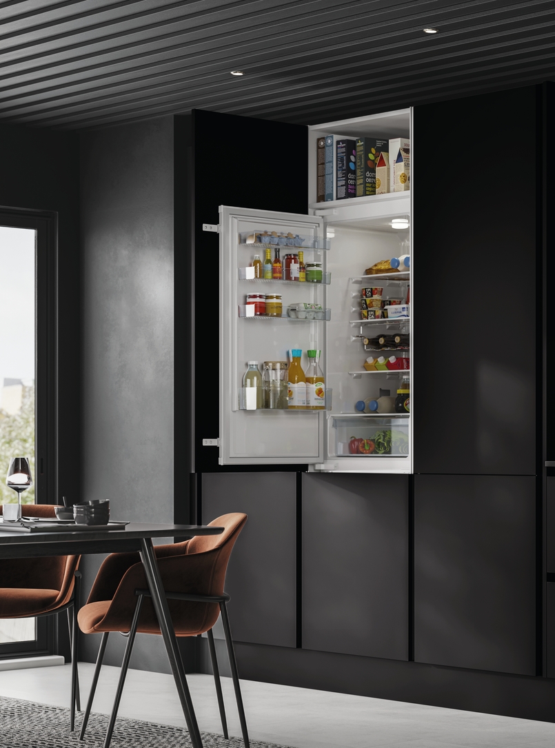 Cuisine d'exposition noir mat -70%