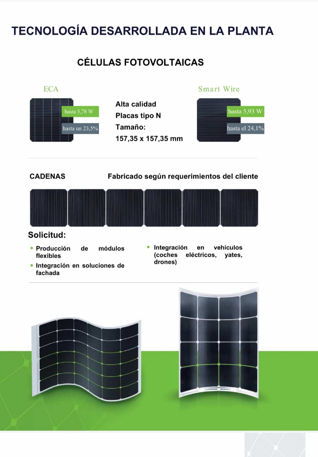 Panel Solar Flexible DIALLD 335W y 395W