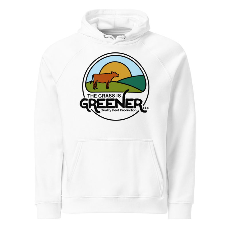 Unisex eco raglan hoodie