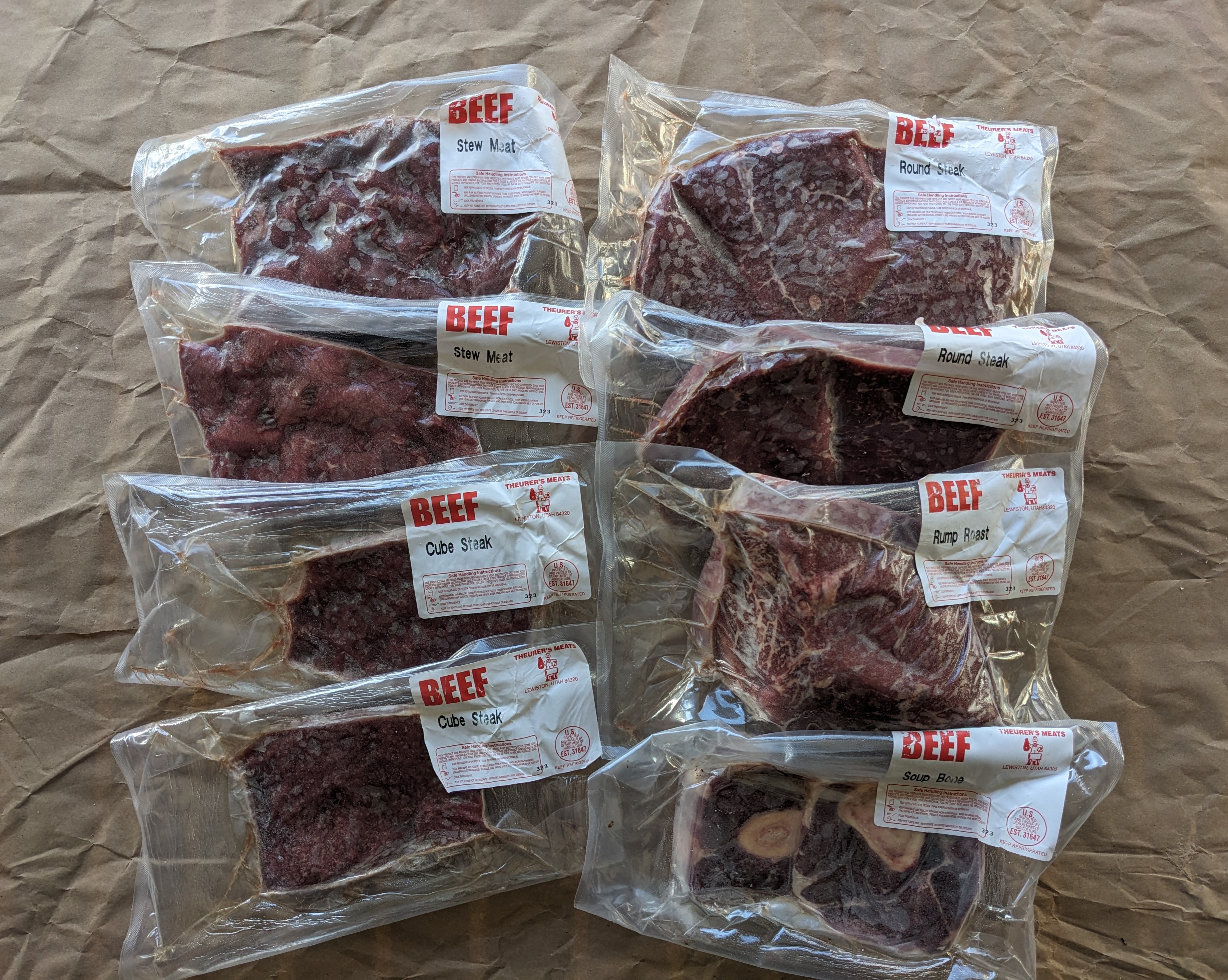 American Wagyu Mixed Pack — Roasts, Stew, Steaks & Bones