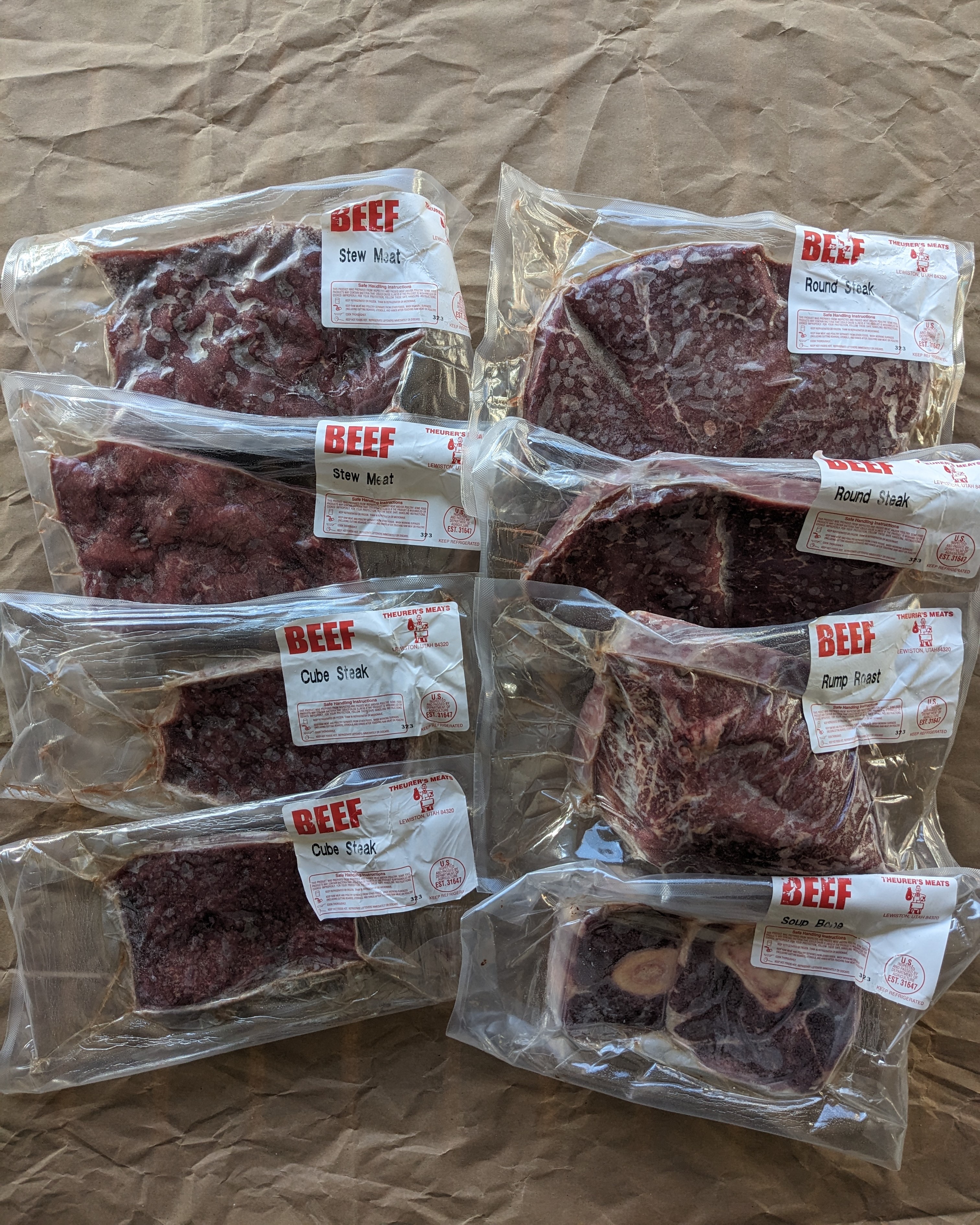 American Wagyu Mixed Pack — Roasts, Stew, Steaks & Bones