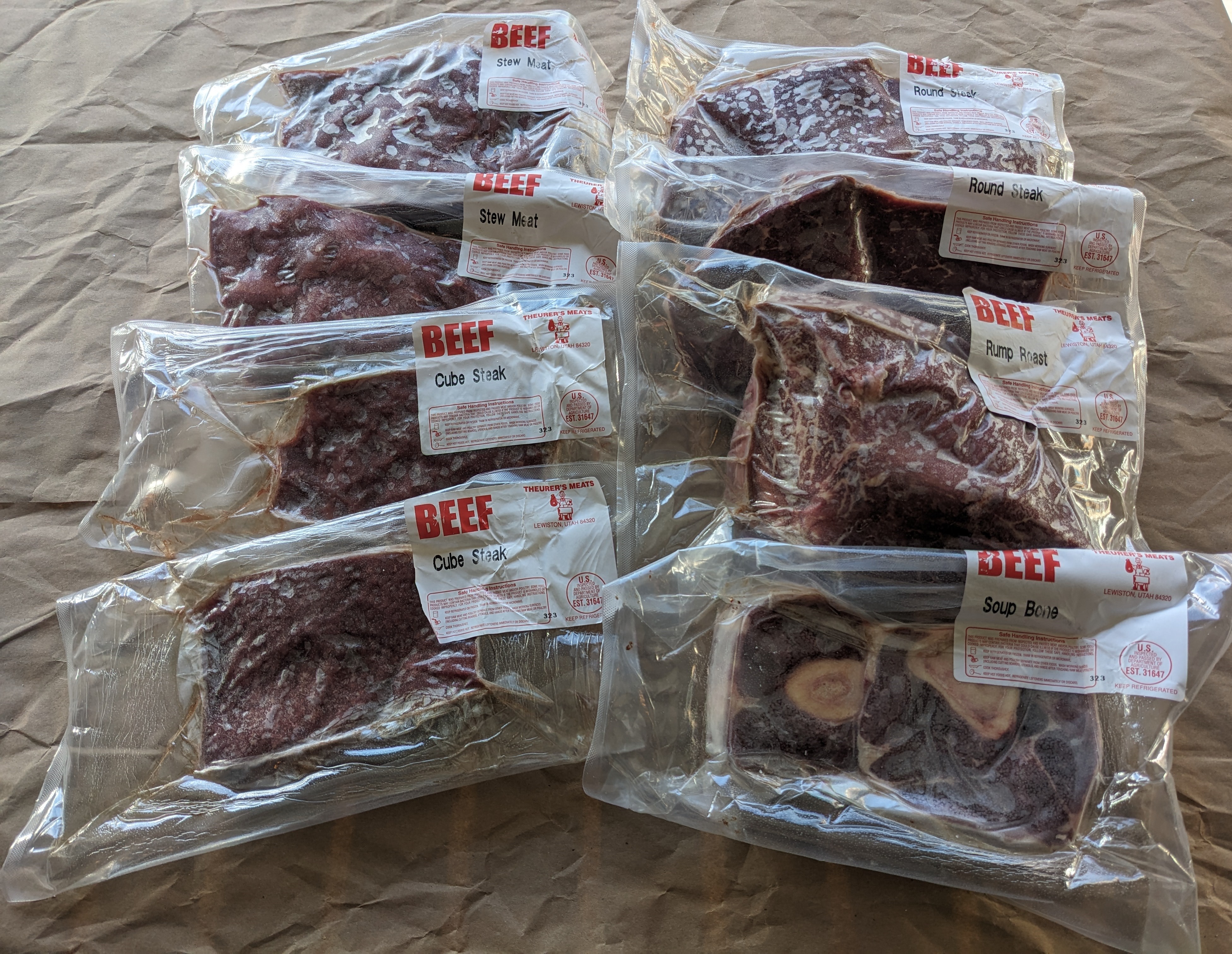 American Wagyu Mixed Pack — Roasts, Stew, Steaks & Bones