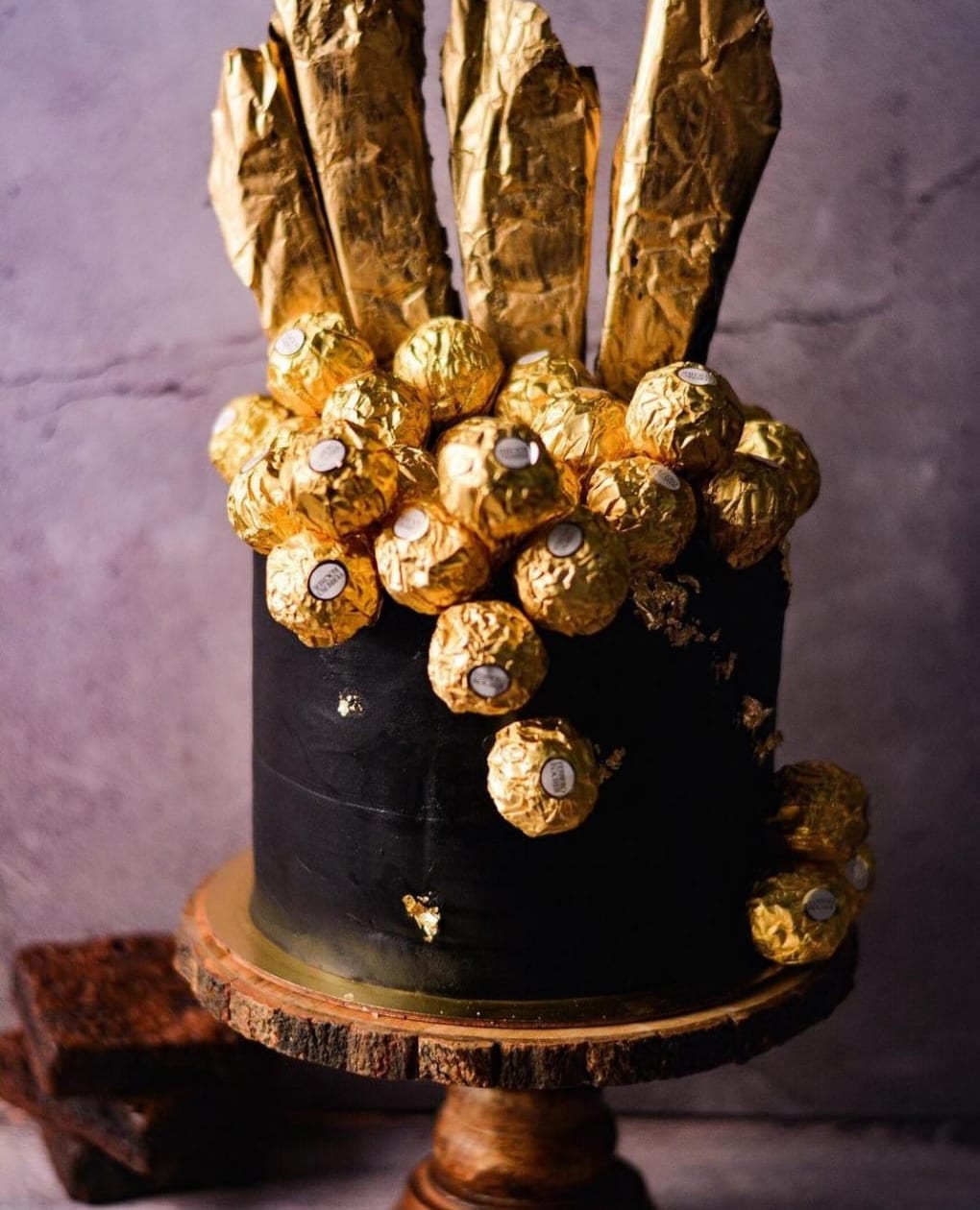 Luxury Ferrero Rocher Chocolate Cake
