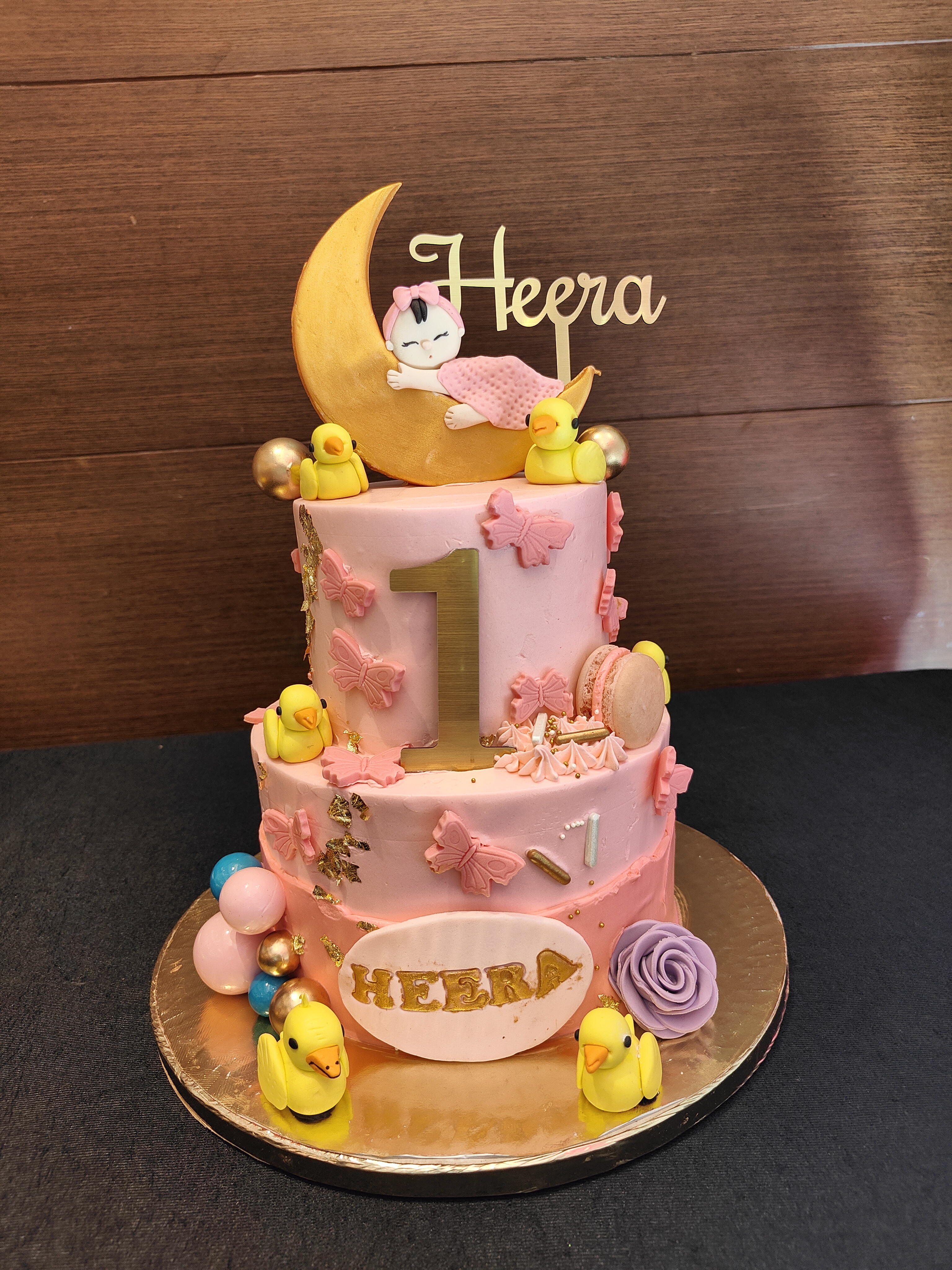 Custom First Birthday Cake