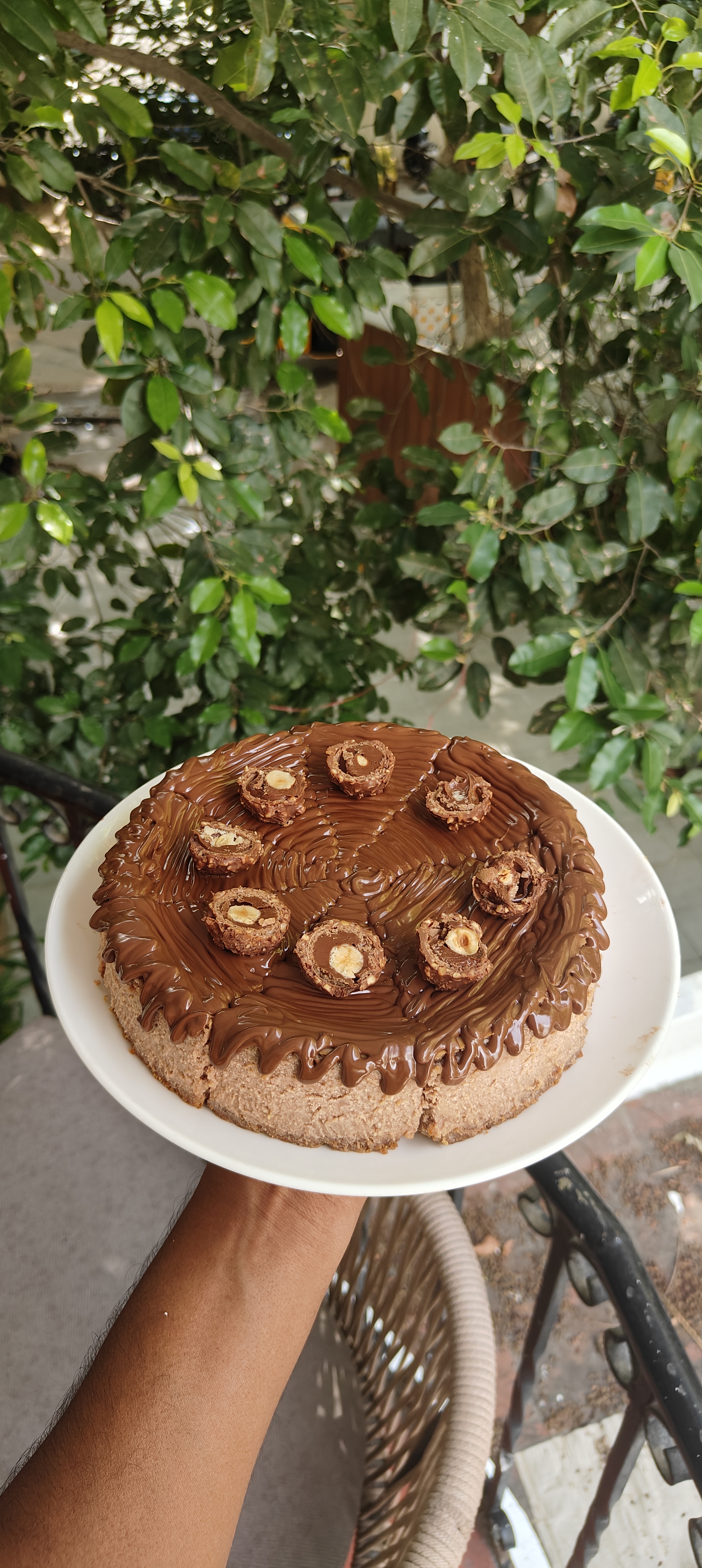 Chocolate Hazelnut Cheese Cake