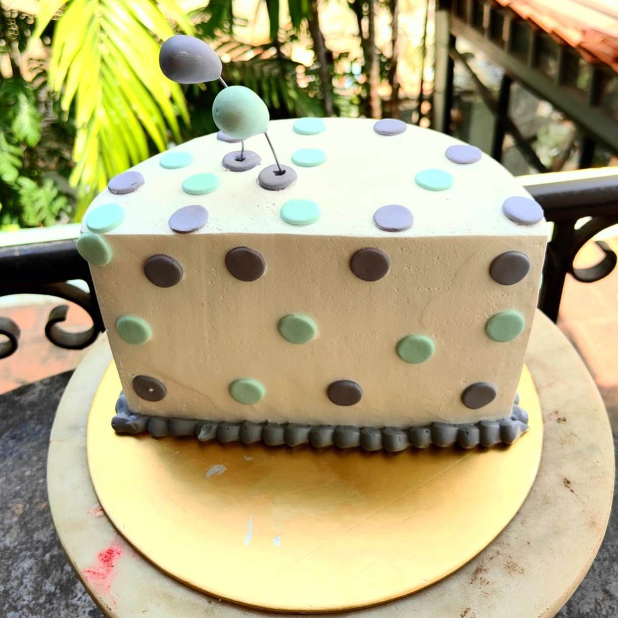 Polka Dot Celebration Cake