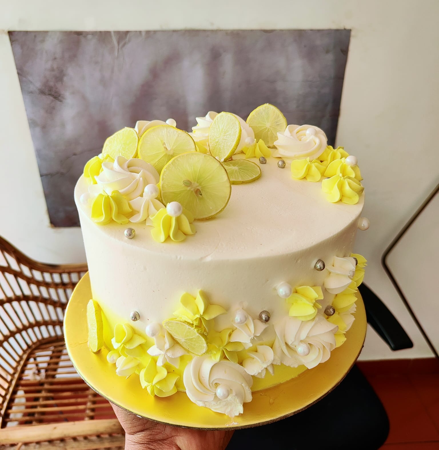 Lemon Cream Cake