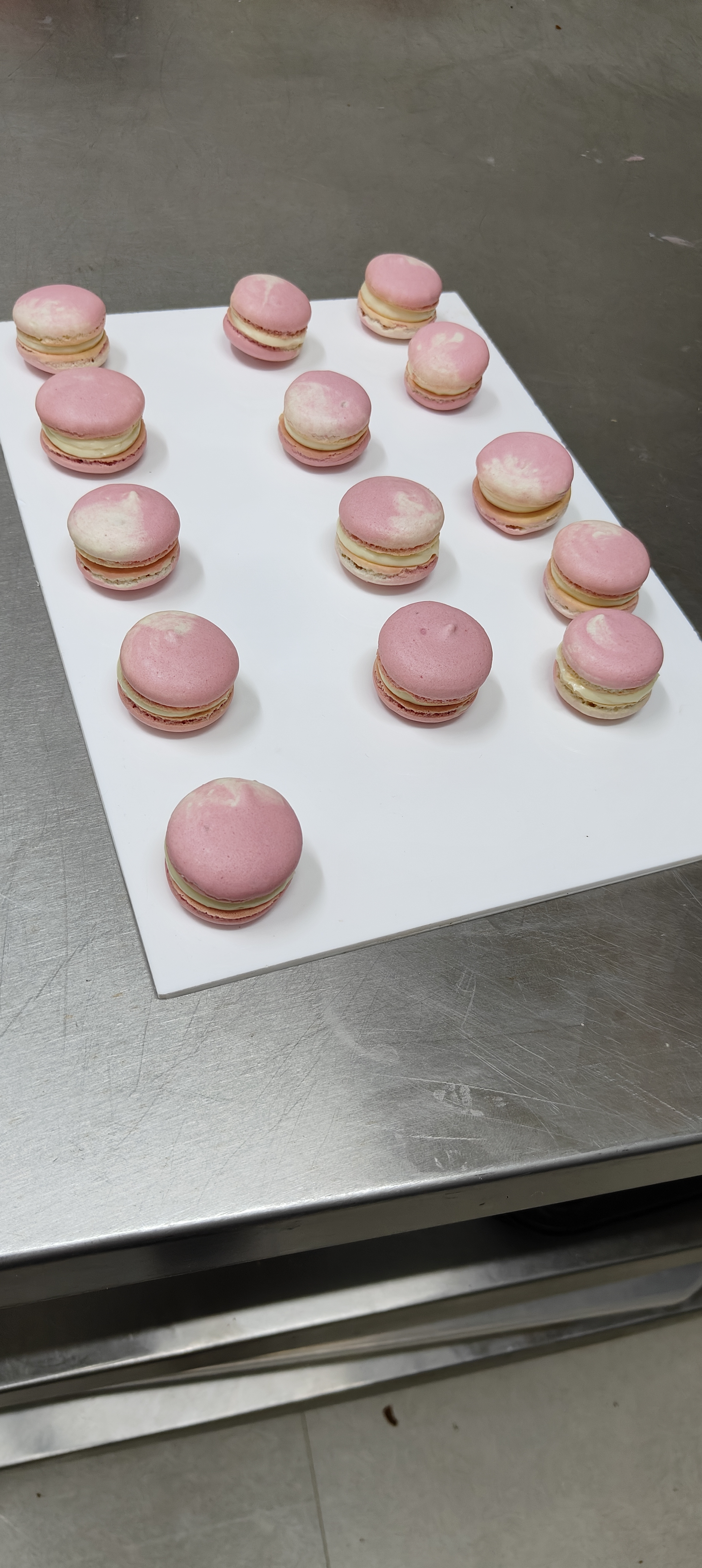 Pink French Macarons