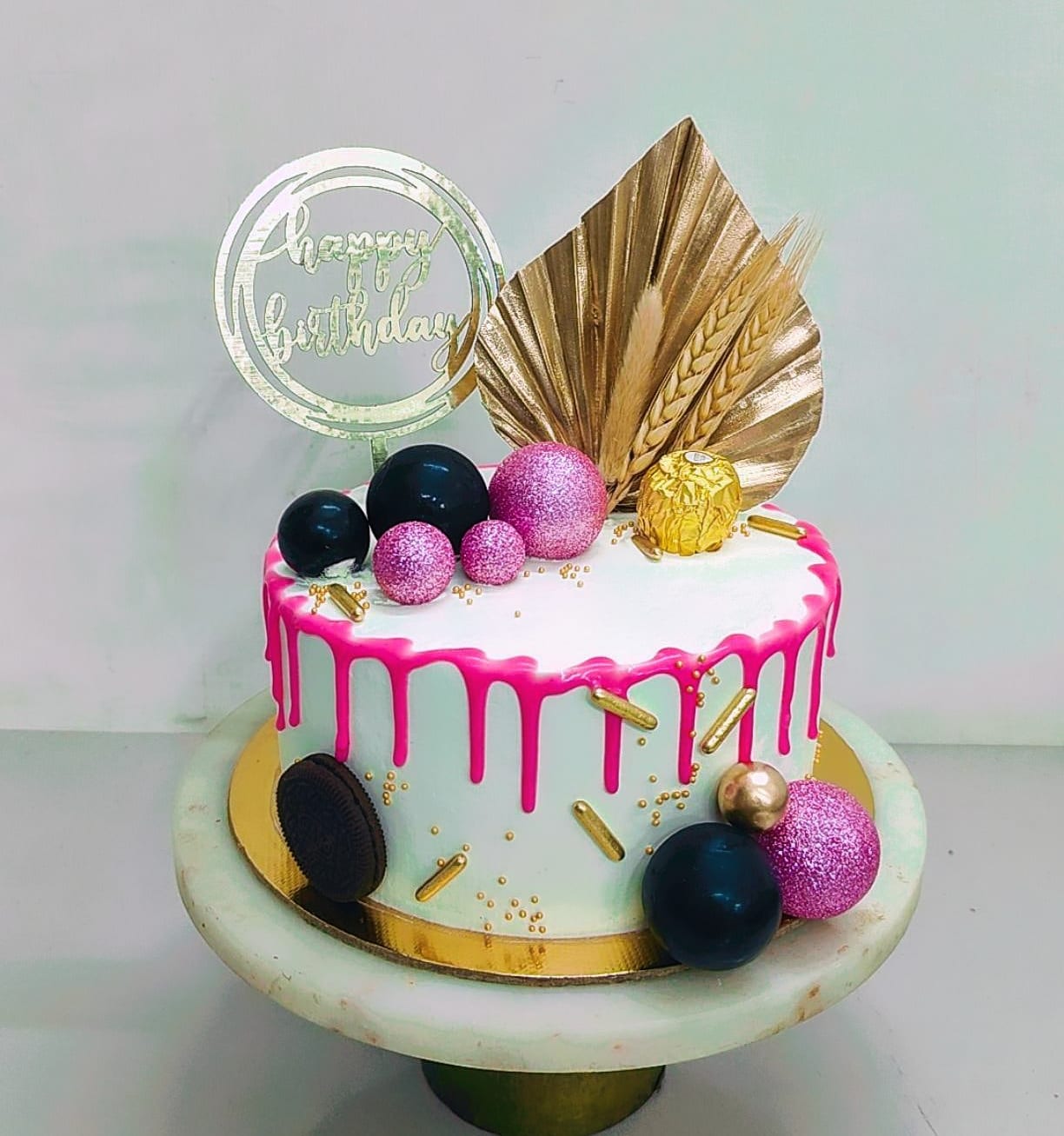 Elegant Birthday Cake