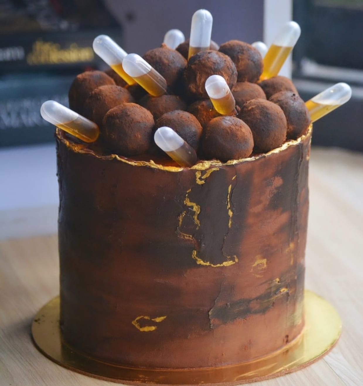 Chocolate Infusion Cake