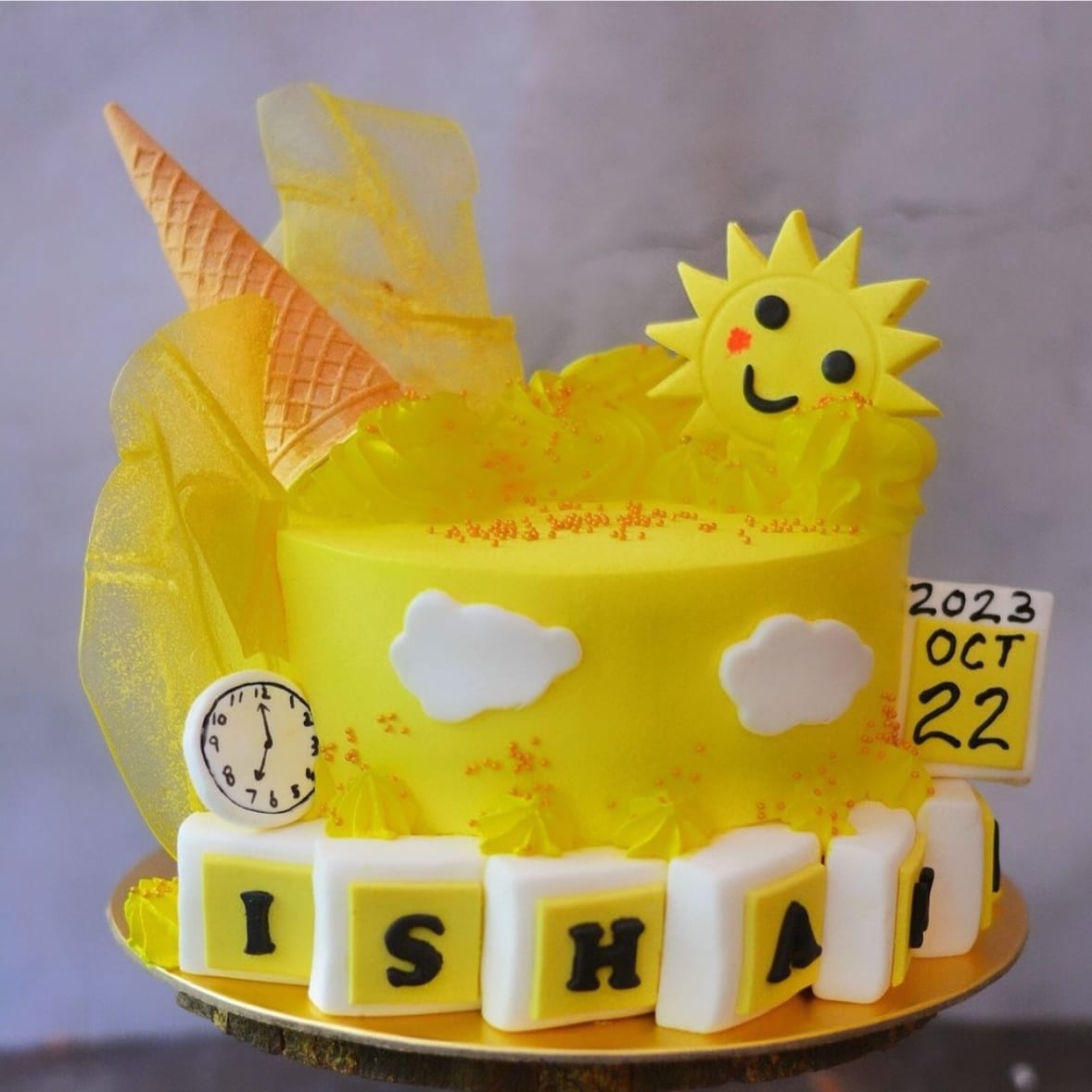 Sunshine Birthday Cake