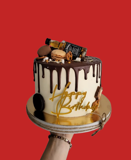 Chocolate Drip J D Cake