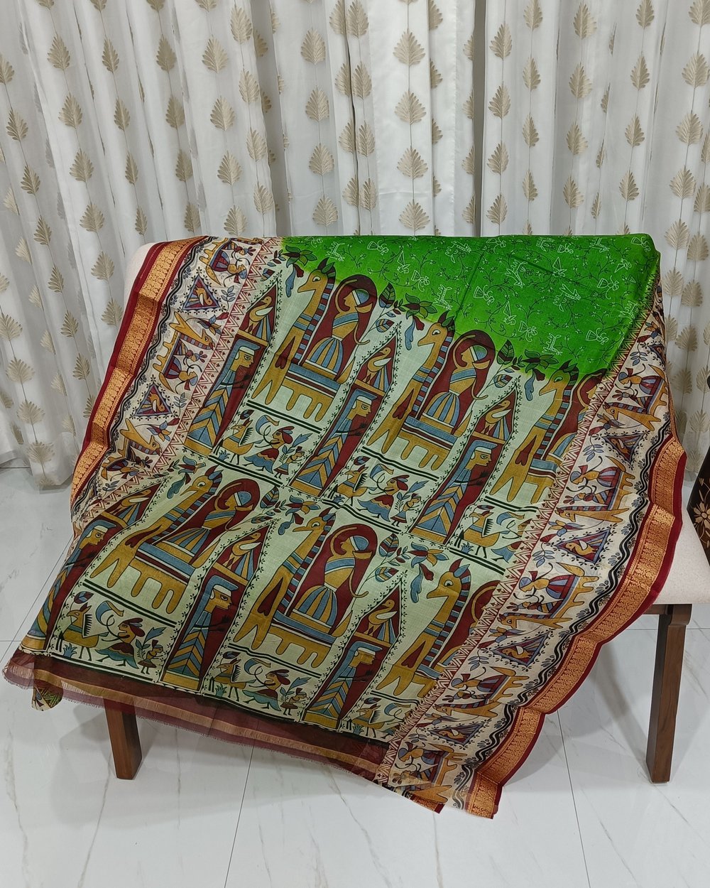 Green Pure Silk Saree